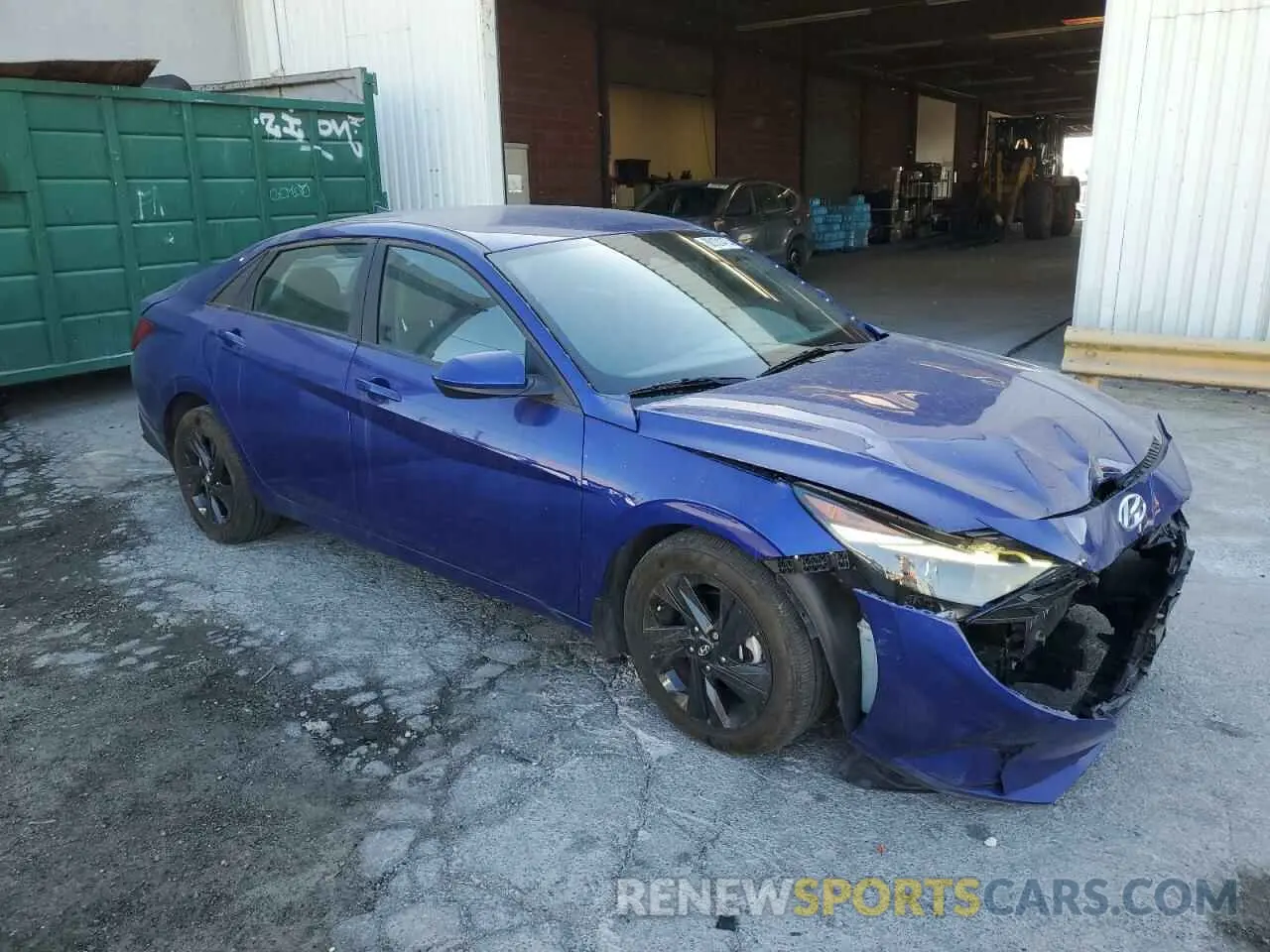 4 Photograph of a damaged car KMHLM4AG8PU513435 HYUNDAI ELANTRA 2023