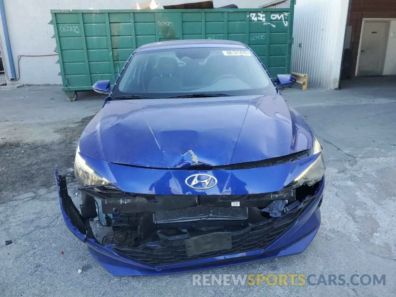 5 Photograph of a damaged car KMHLM4AG8PU513435 HYUNDAI ELANTRA 2023