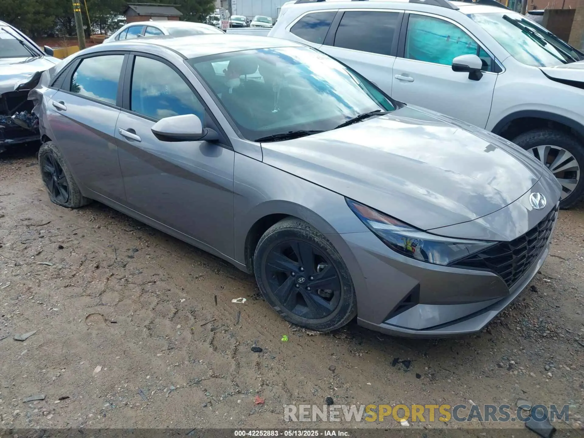 1 Photograph of a damaged car KMHLM4AG8PU555989 HYUNDAI ELANTRA 2023