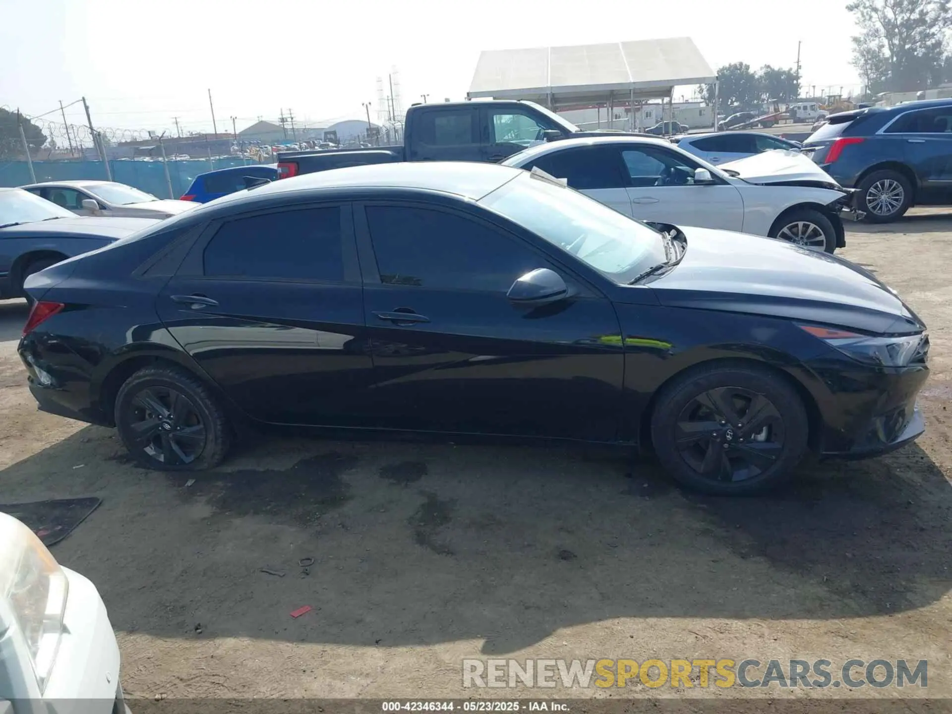 13 Photograph of a damaged car KMHLM4AG8PU577829 HYUNDAI ELANTRA 2023