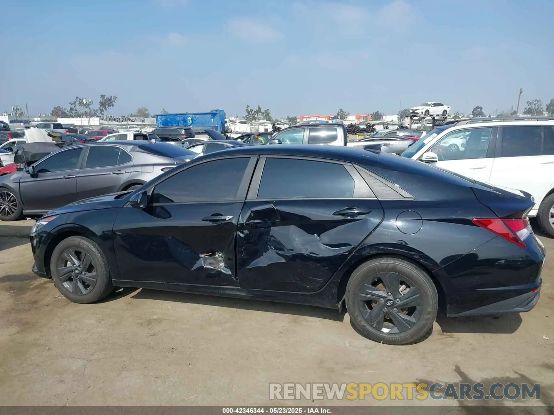 14 Photograph of a damaged car KMHLM4AG8PU577829 HYUNDAI ELANTRA 2023