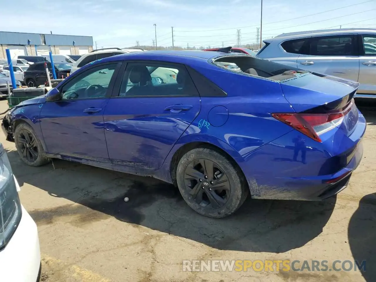 2 Photograph of a damaged car KMHLM4AG8PU618878 HYUNDAI ELANTRA 2023