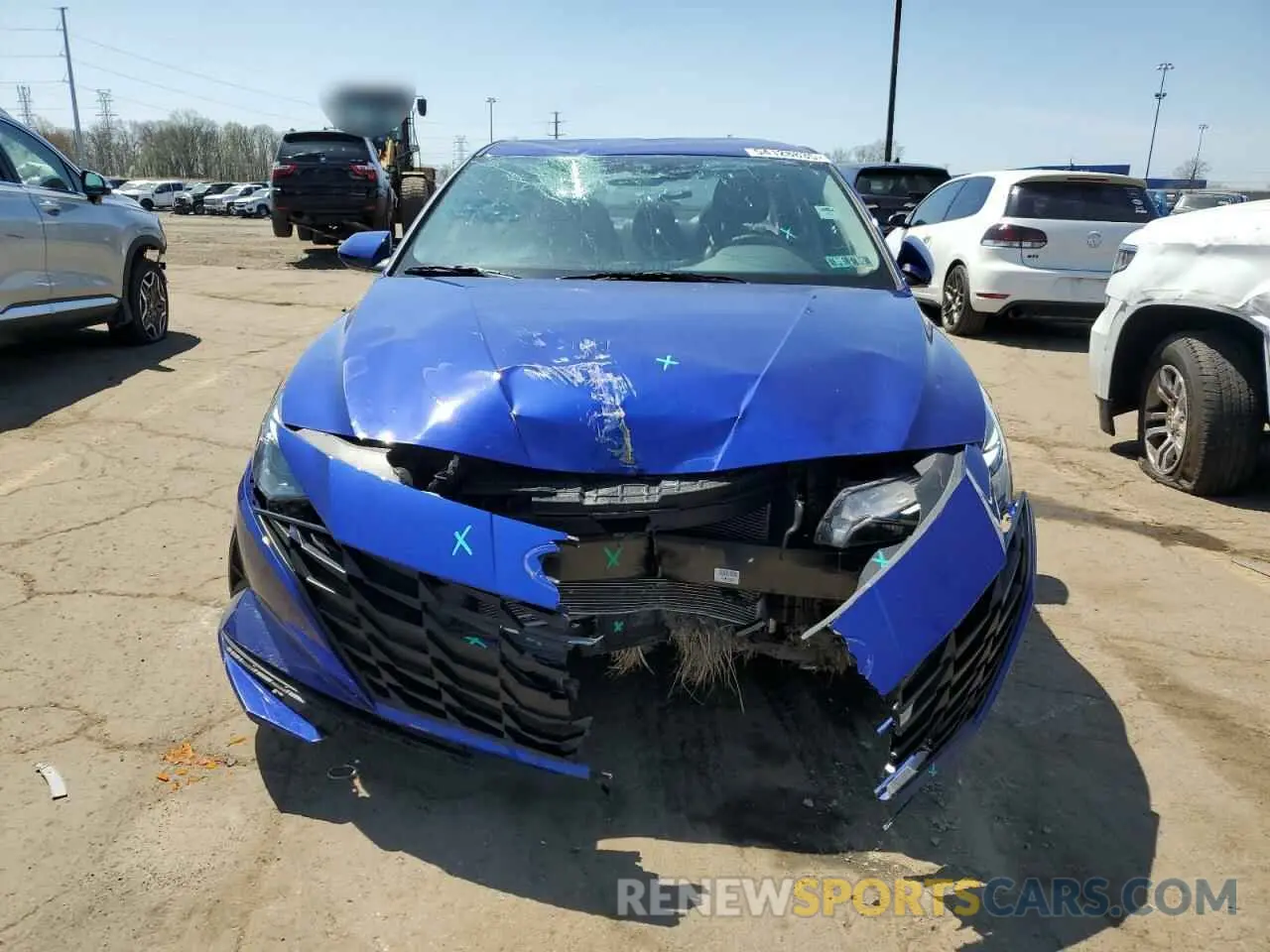 5 Photograph of a damaged car KMHLM4AG8PU618878 HYUNDAI ELANTRA 2023
