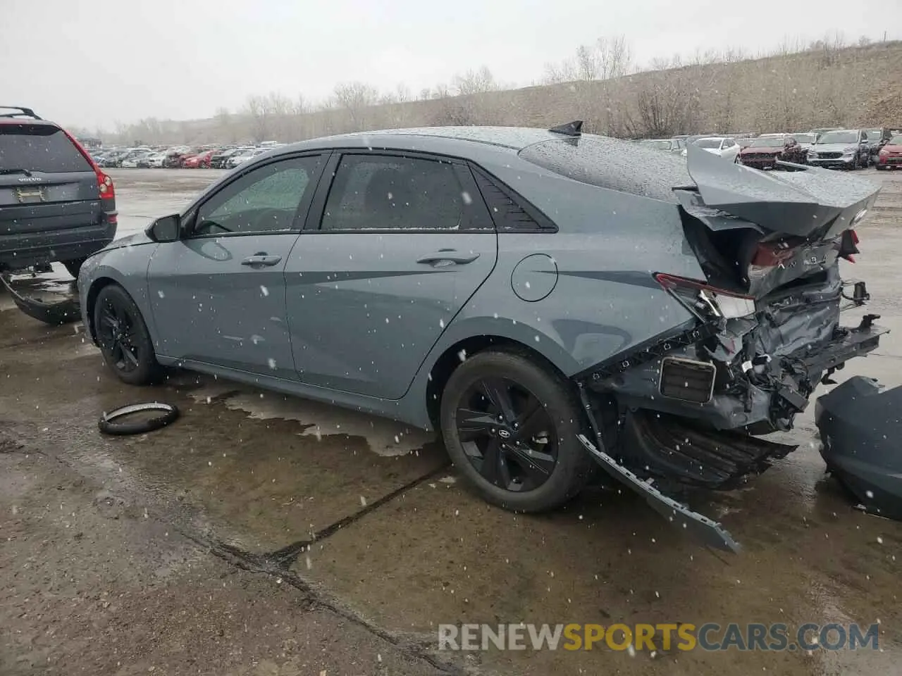 2 Photograph of a damaged car KMHLM4AG9PU384184 HYUNDAI ELANTRA 2023