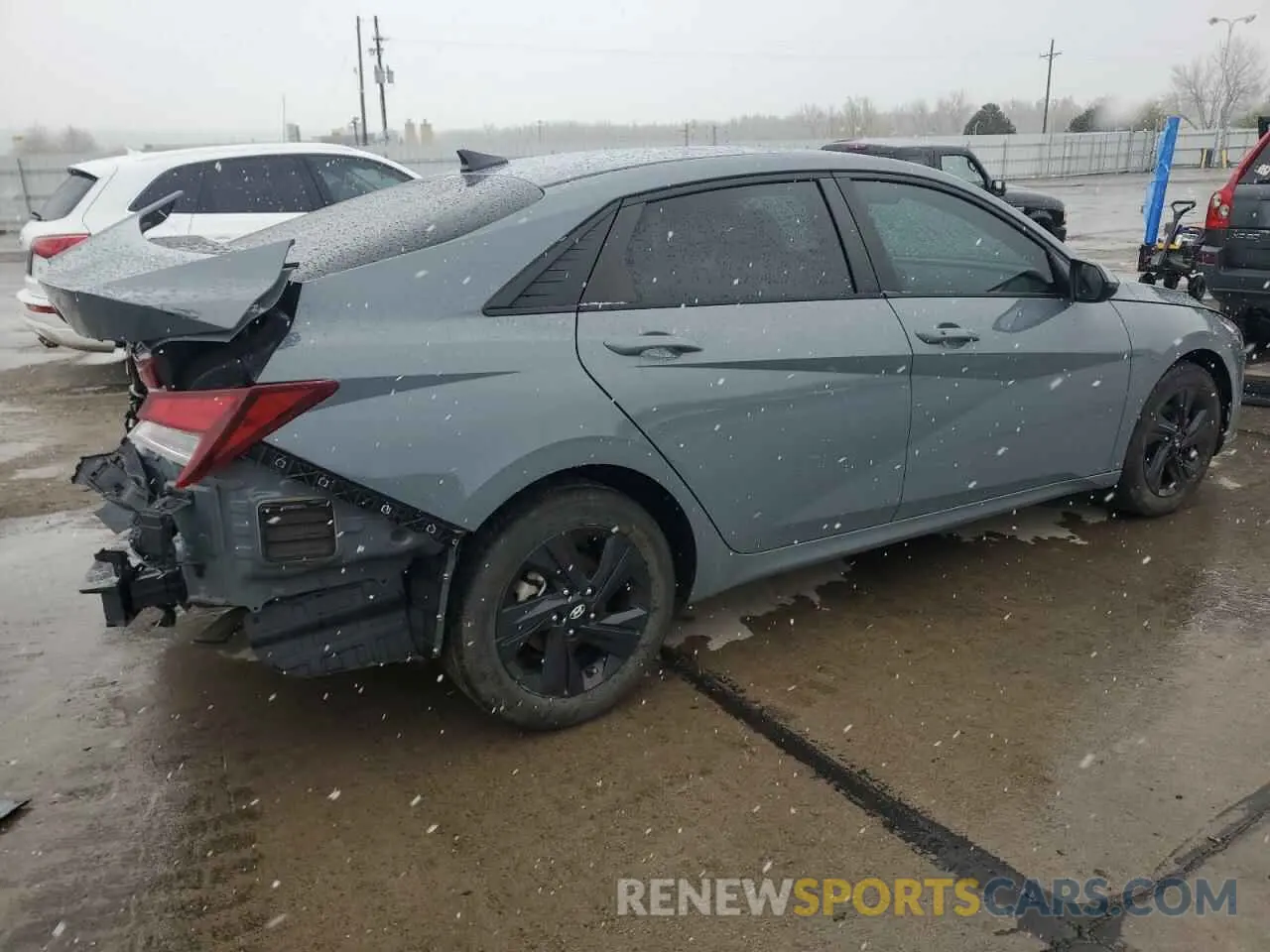 3 Photograph of a damaged car KMHLM4AG9PU384184 HYUNDAI ELANTRA 2023
