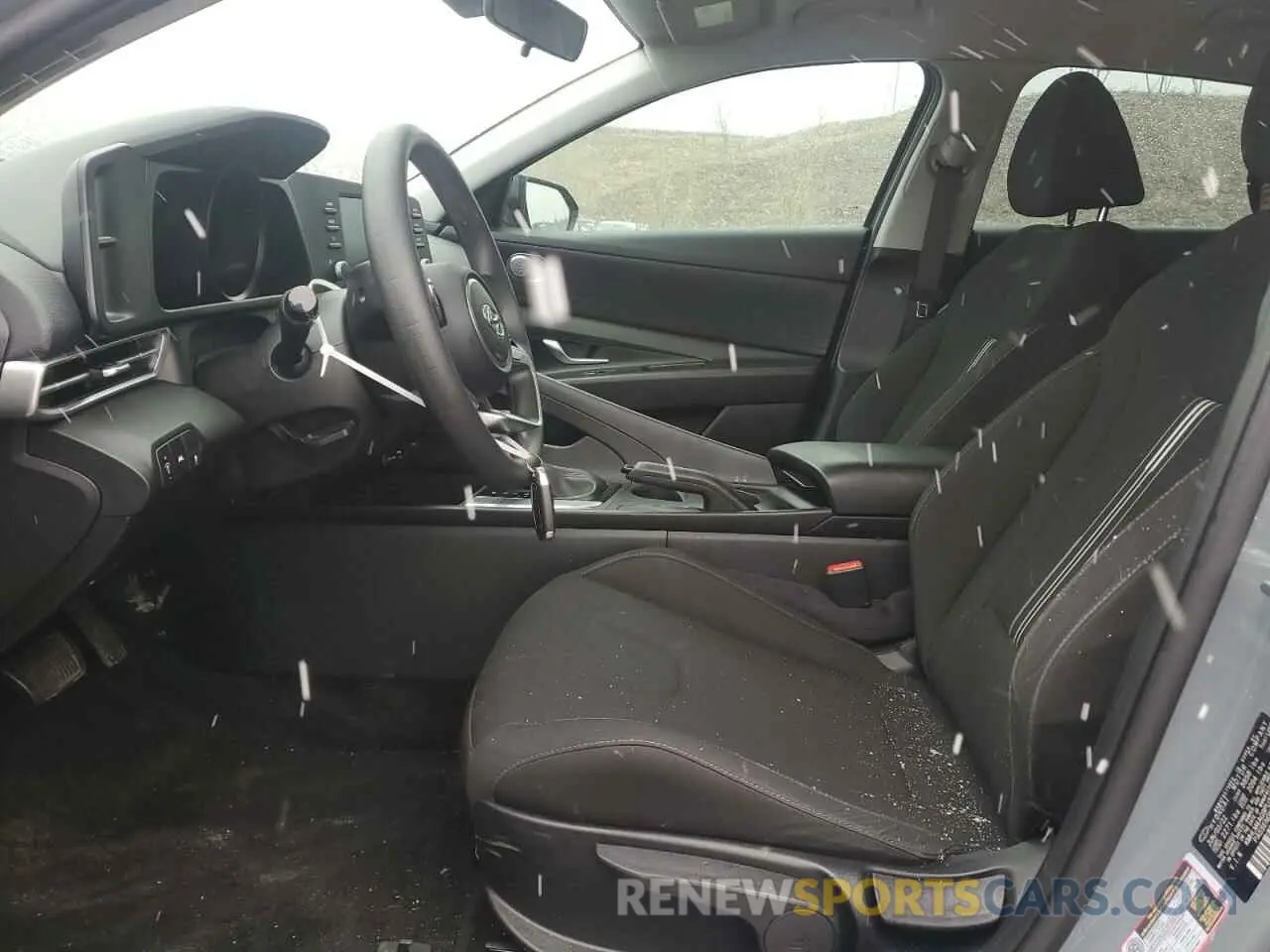 7 Photograph of a damaged car KMHLM4AG9PU384184 HYUNDAI ELANTRA 2023