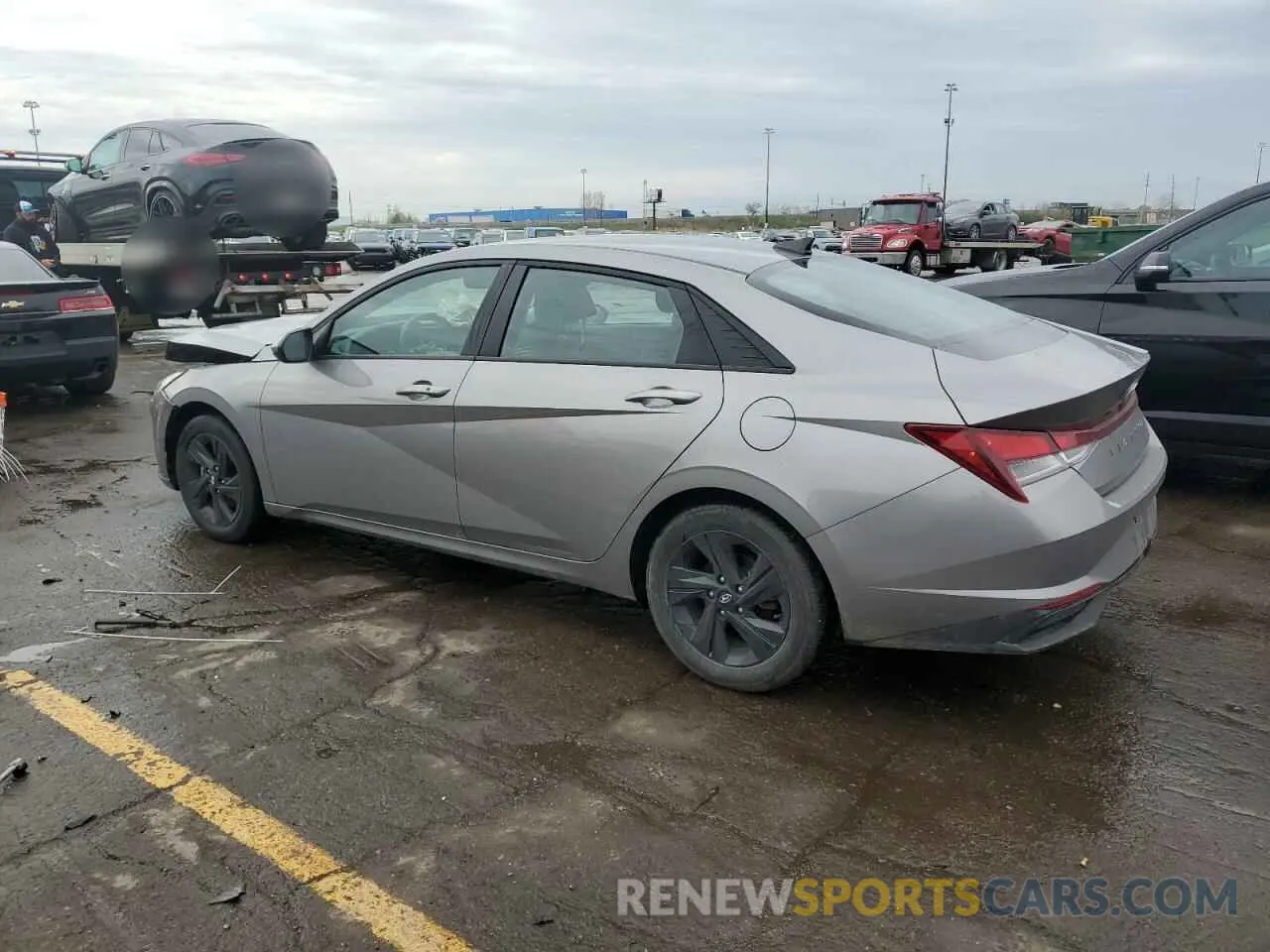 2 Photograph of a damaged car KMHLM4AG9PU414722 HYUNDAI ELANTRA 2023