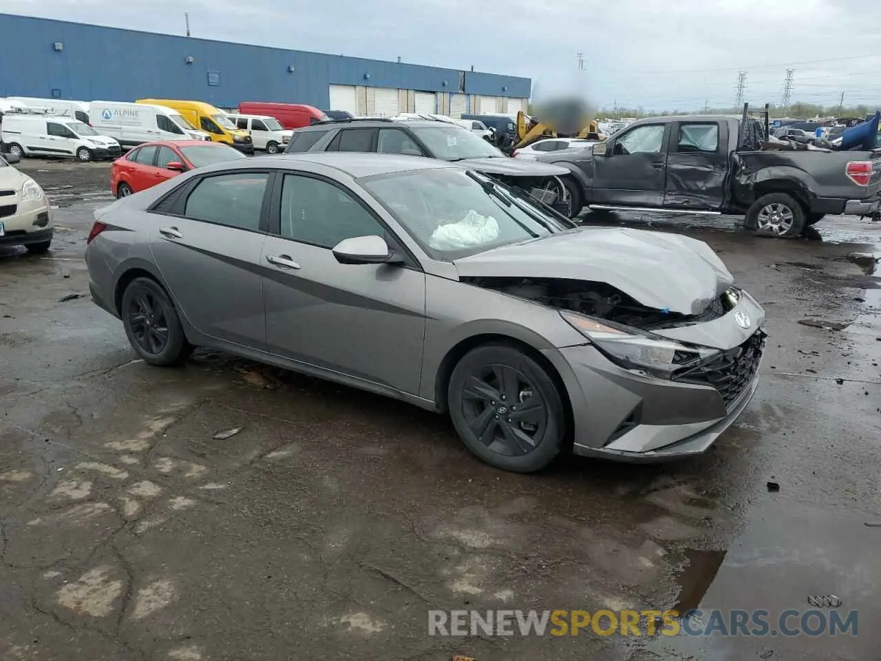 4 Photograph of a damaged car KMHLM4AG9PU414722 HYUNDAI ELANTRA 2023
