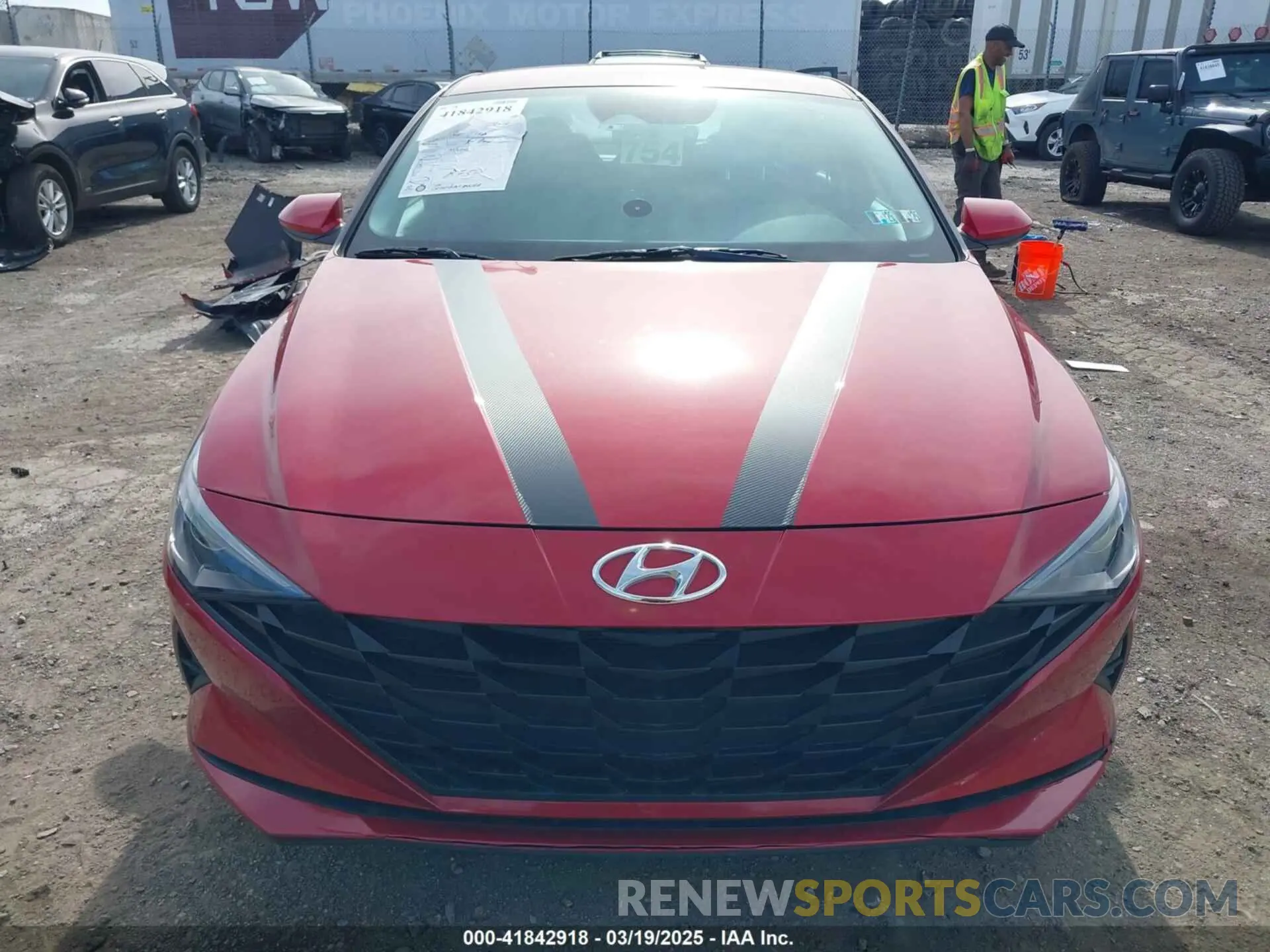 12 Photograph of a damaged car KMHLM4AG9PU432587 HYUNDAI ELANTRA 2023