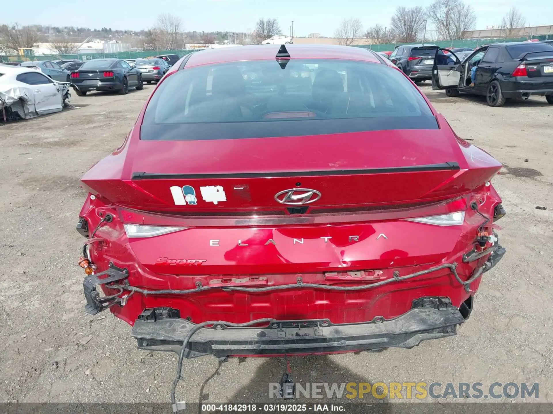 16 Photograph of a damaged car KMHLM4AG9PU432587 HYUNDAI ELANTRA 2023