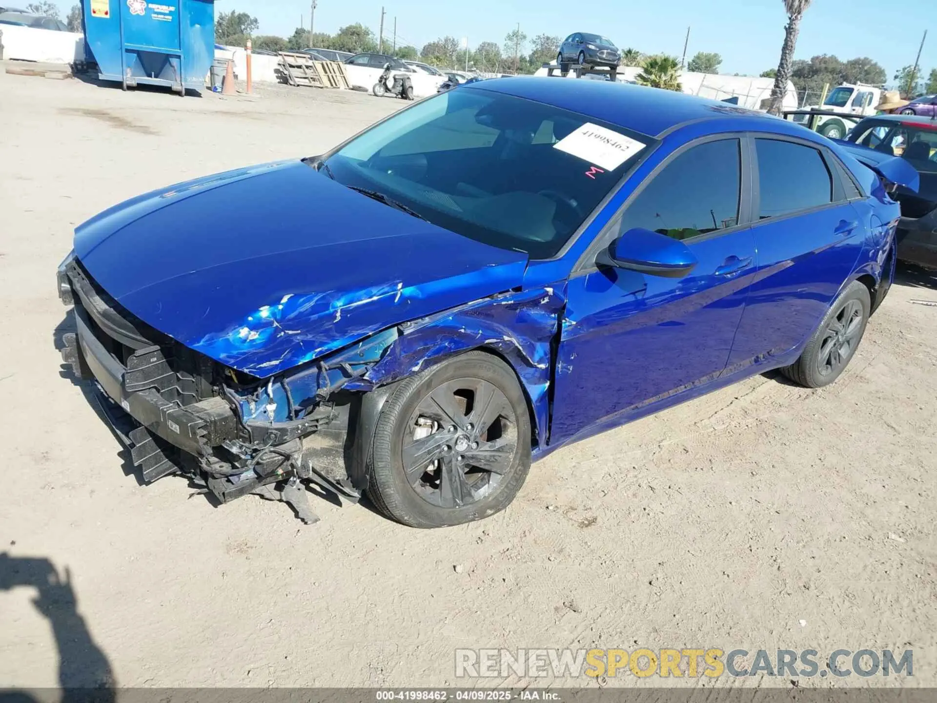 2 Photograph of a damaged car KMHLM4AG9PU436333 HYUNDAI ELANTRA 2023