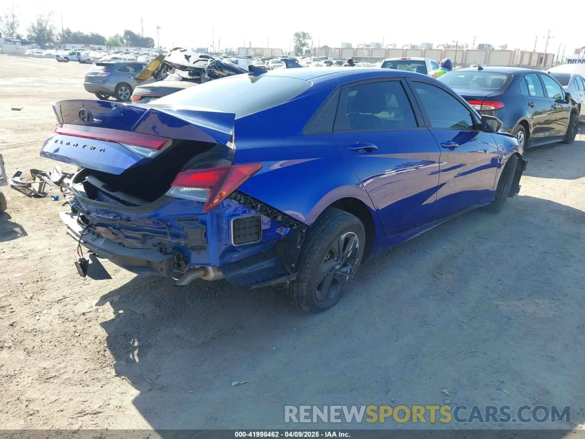 4 Photograph of a damaged car KMHLM4AG9PU436333 HYUNDAI ELANTRA 2023