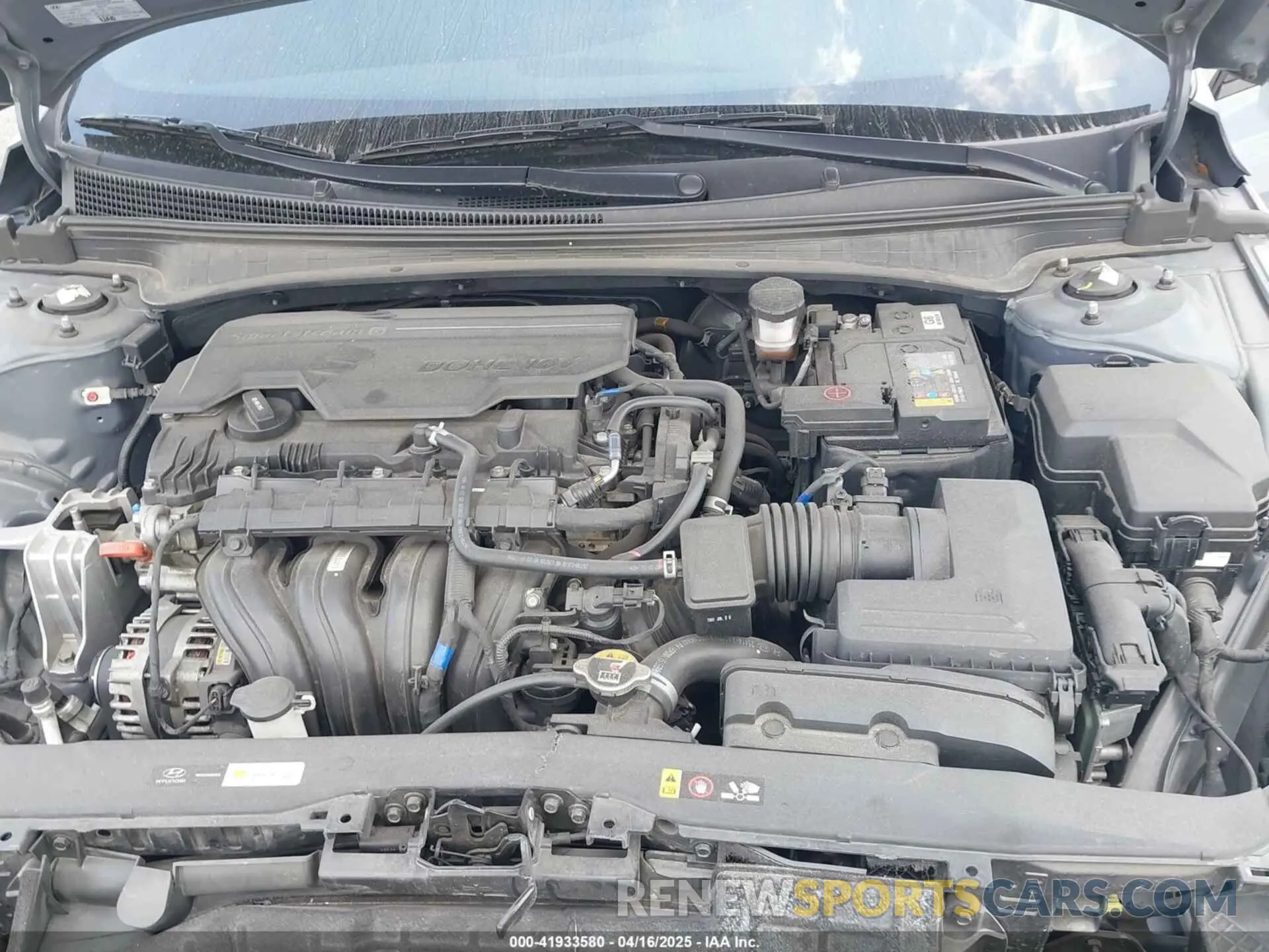 10 Photograph of a damaged car KMHLM4AG9PU444013 HYUNDAI ELANTRA 2023