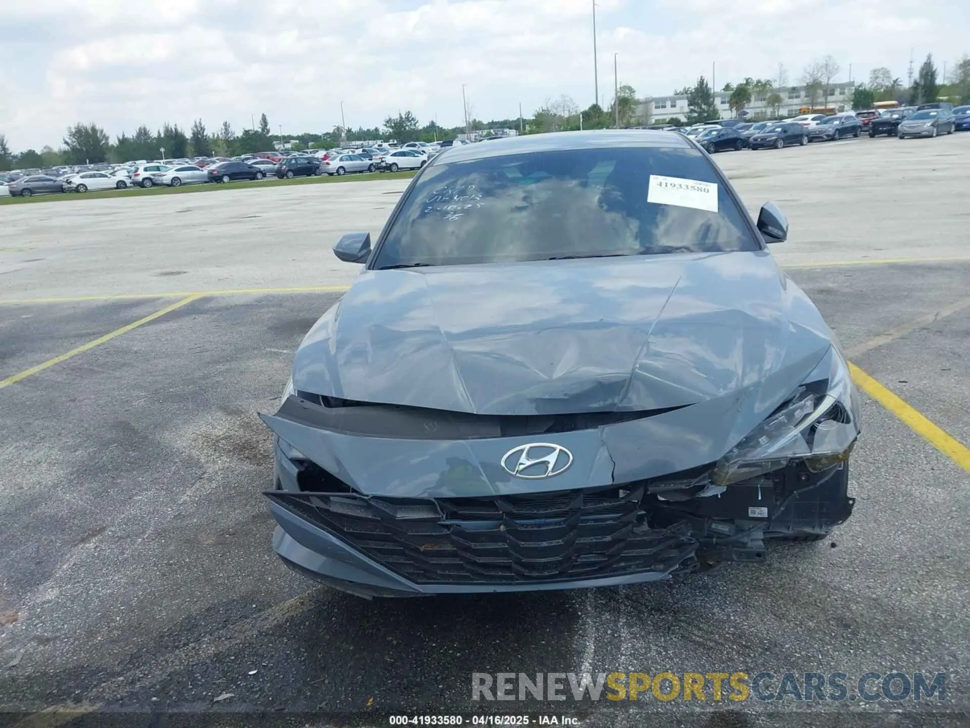 11 Photograph of a damaged car KMHLM4AG9PU444013 HYUNDAI ELANTRA 2023