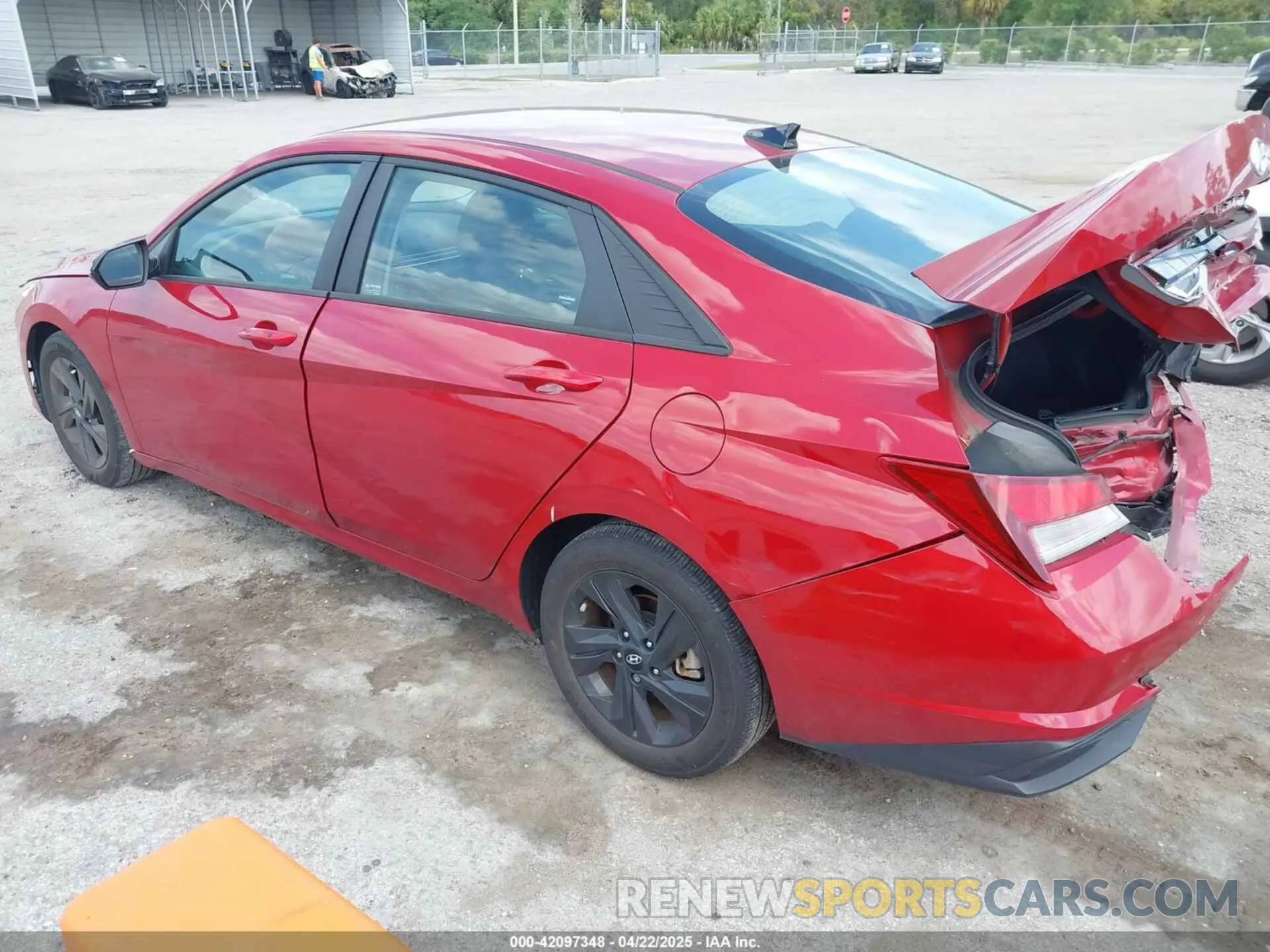 3 Photograph of a damaged car KMHLM4AG9PU472118 HYUNDAI ELANTRA 2023