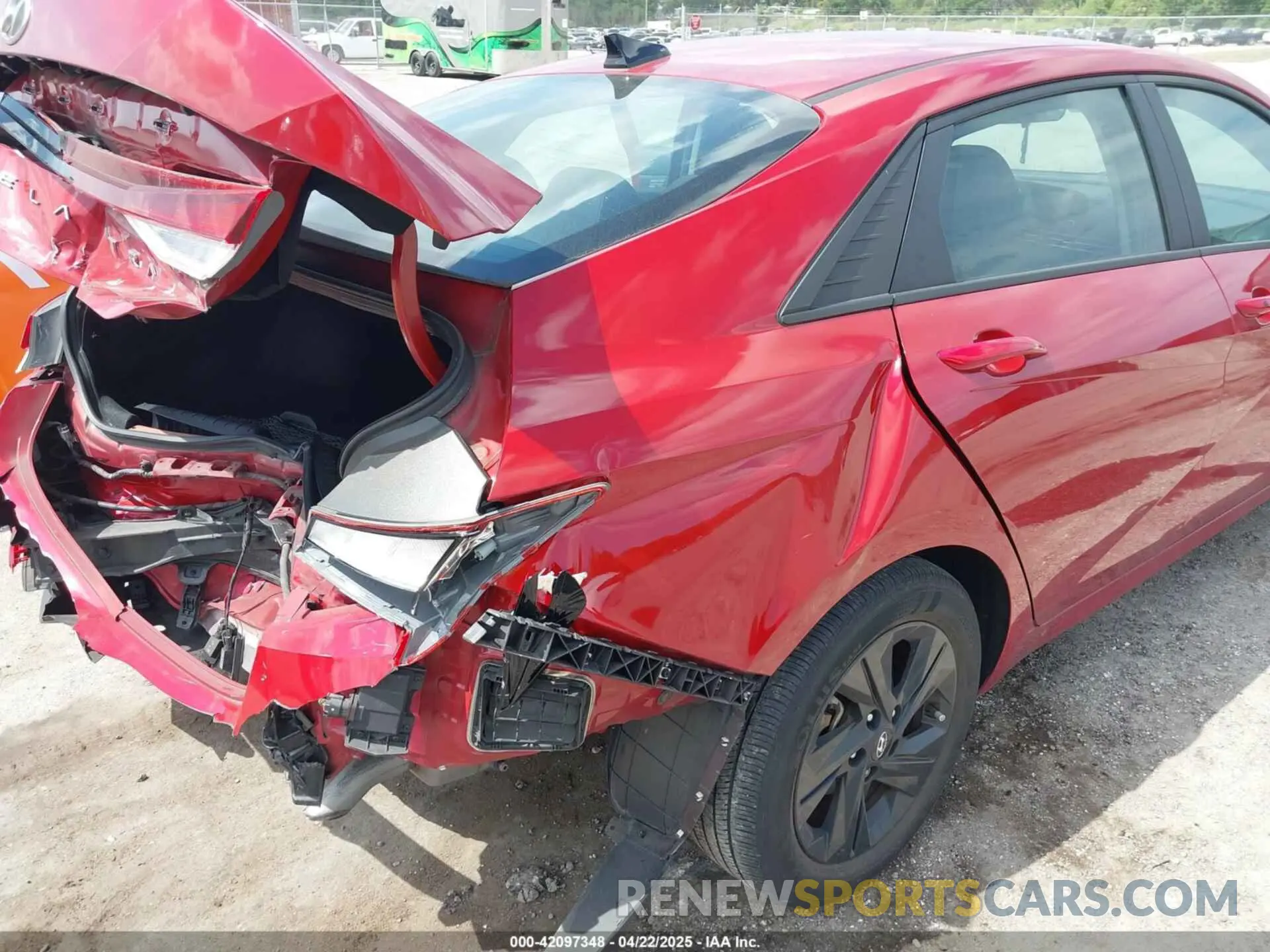 6 Photograph of a damaged car KMHLM4AG9PU472118 HYUNDAI ELANTRA 2023