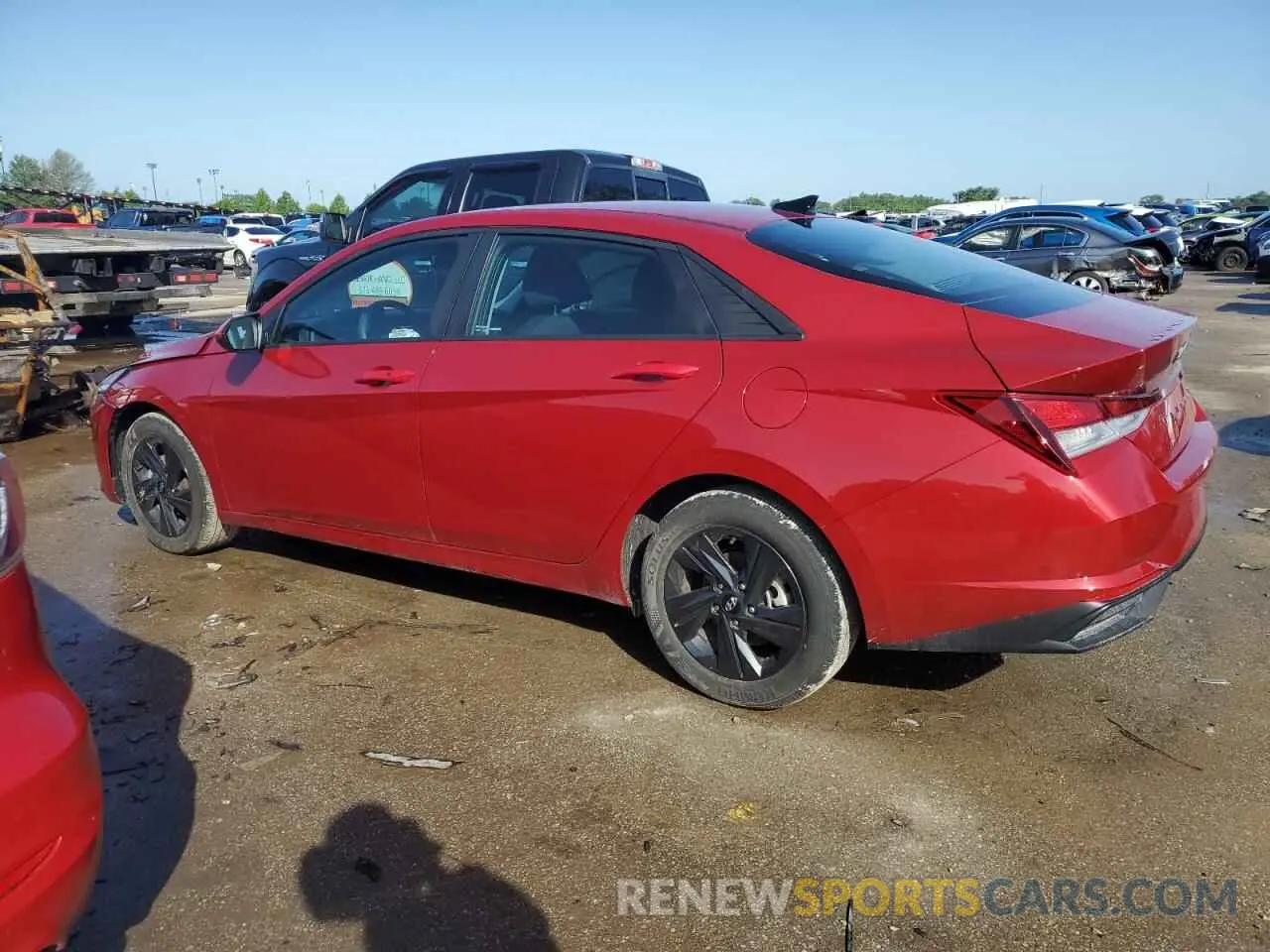 2 Photograph of a damaged car KMHLM4AG9PU497844 HYUNDAI ELANTRA 2023