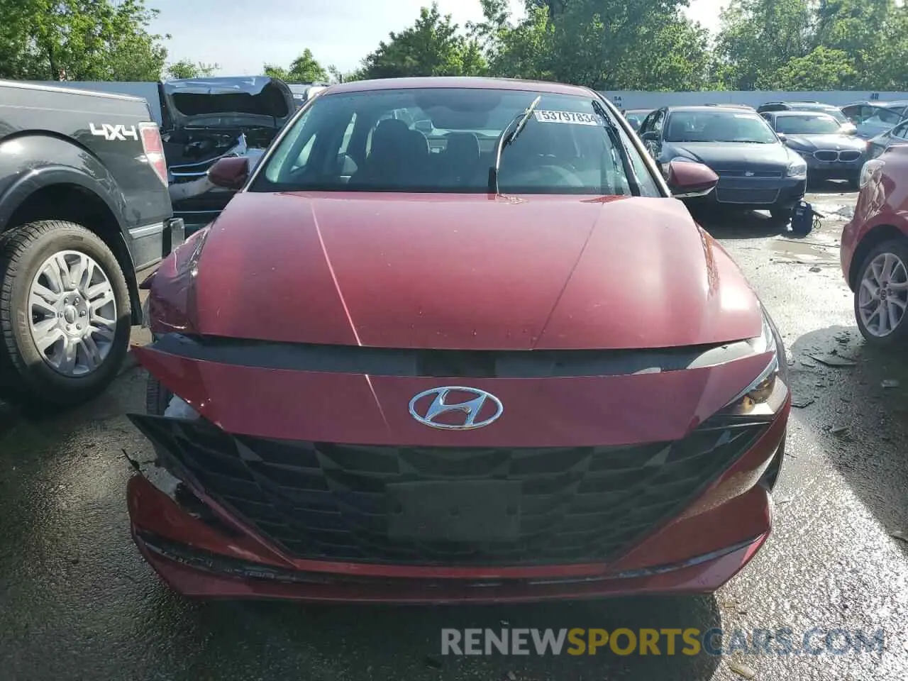 5 Photograph of a damaged car KMHLM4AG9PU497844 HYUNDAI ELANTRA 2023