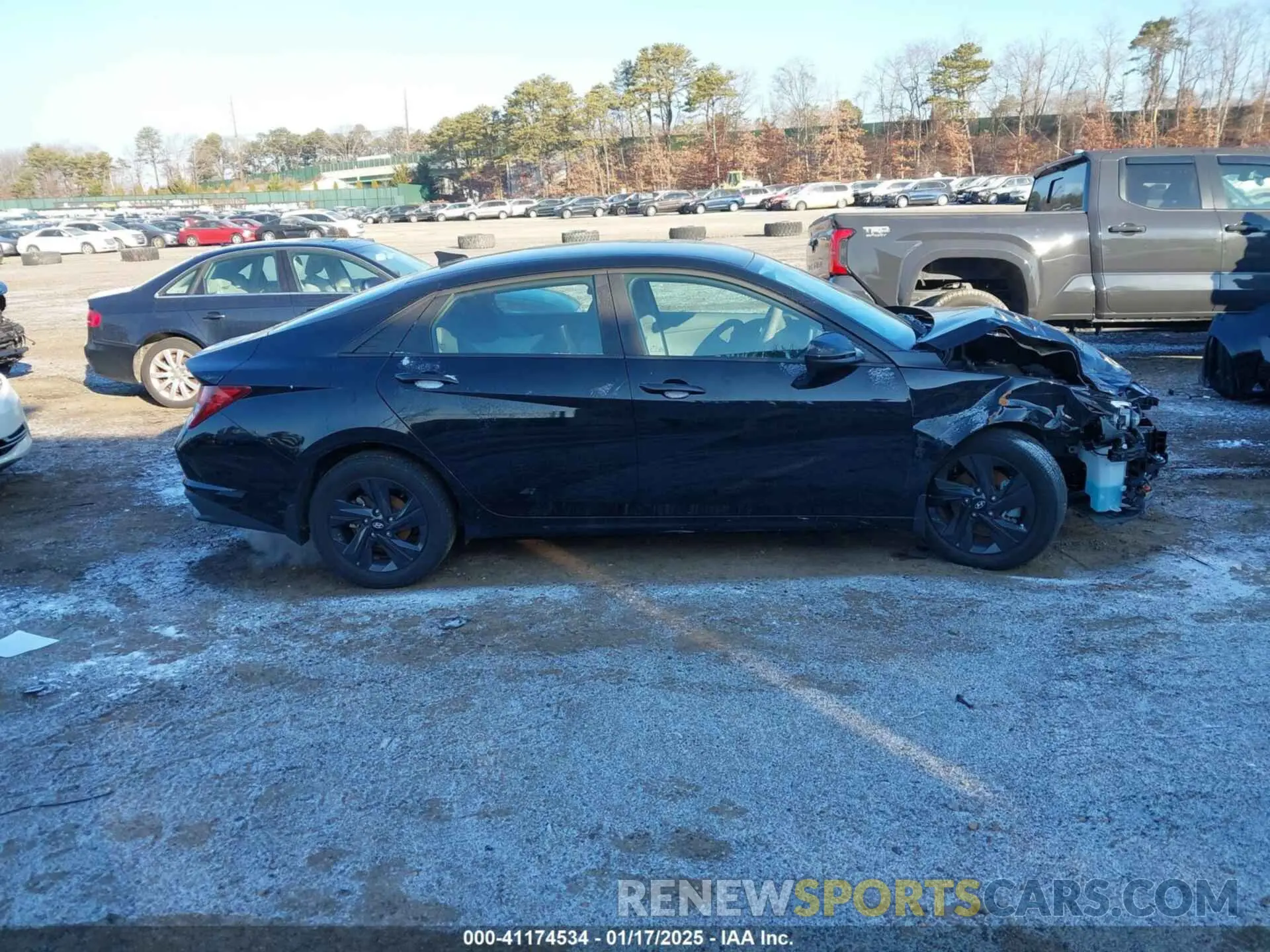 13 Photograph of a damaged car KMHLM4AG9PU519986 HYUNDAI ELANTRA 2023