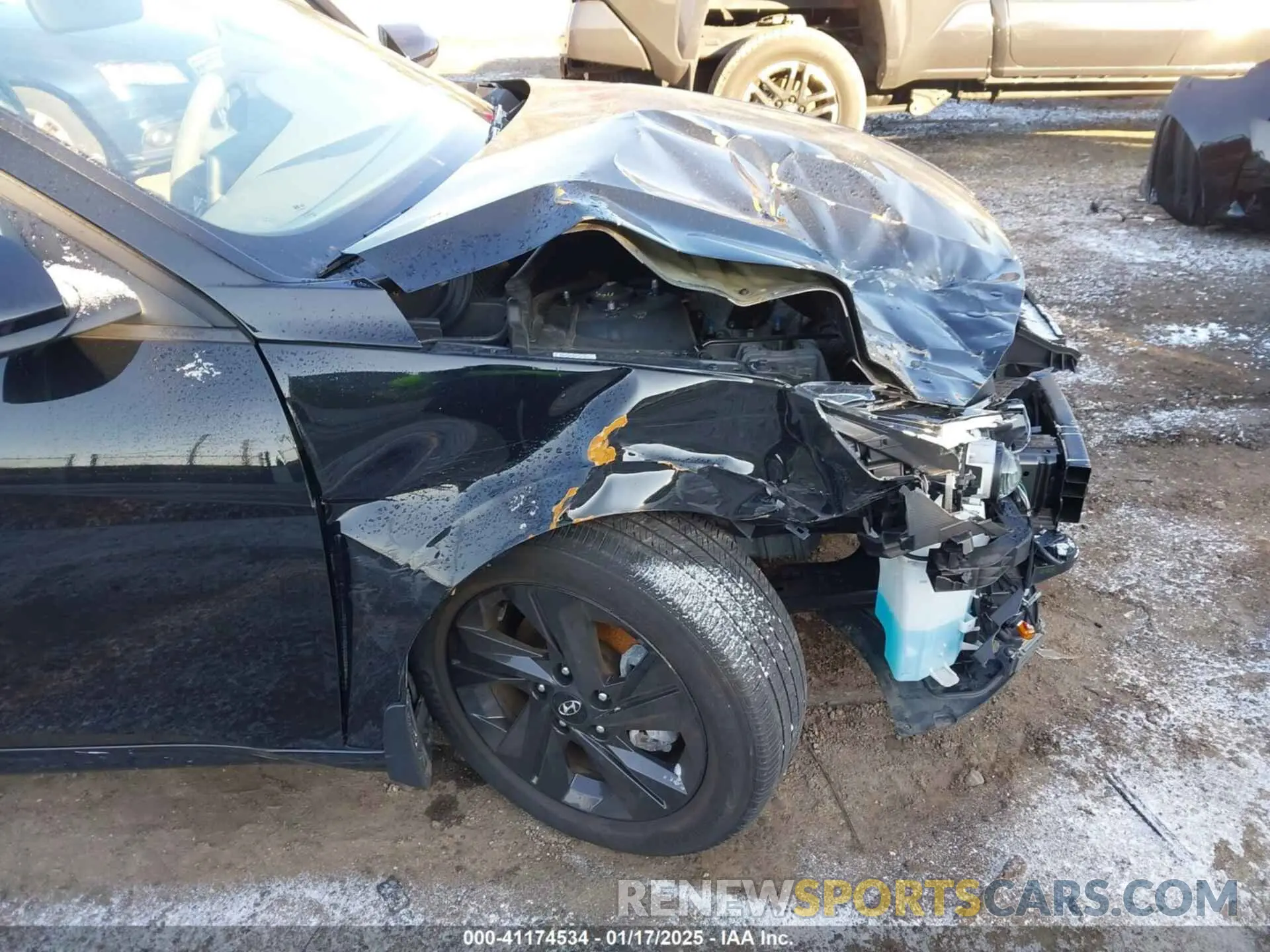 17 Photograph of a damaged car KMHLM4AG9PU519986 HYUNDAI ELANTRA 2023
