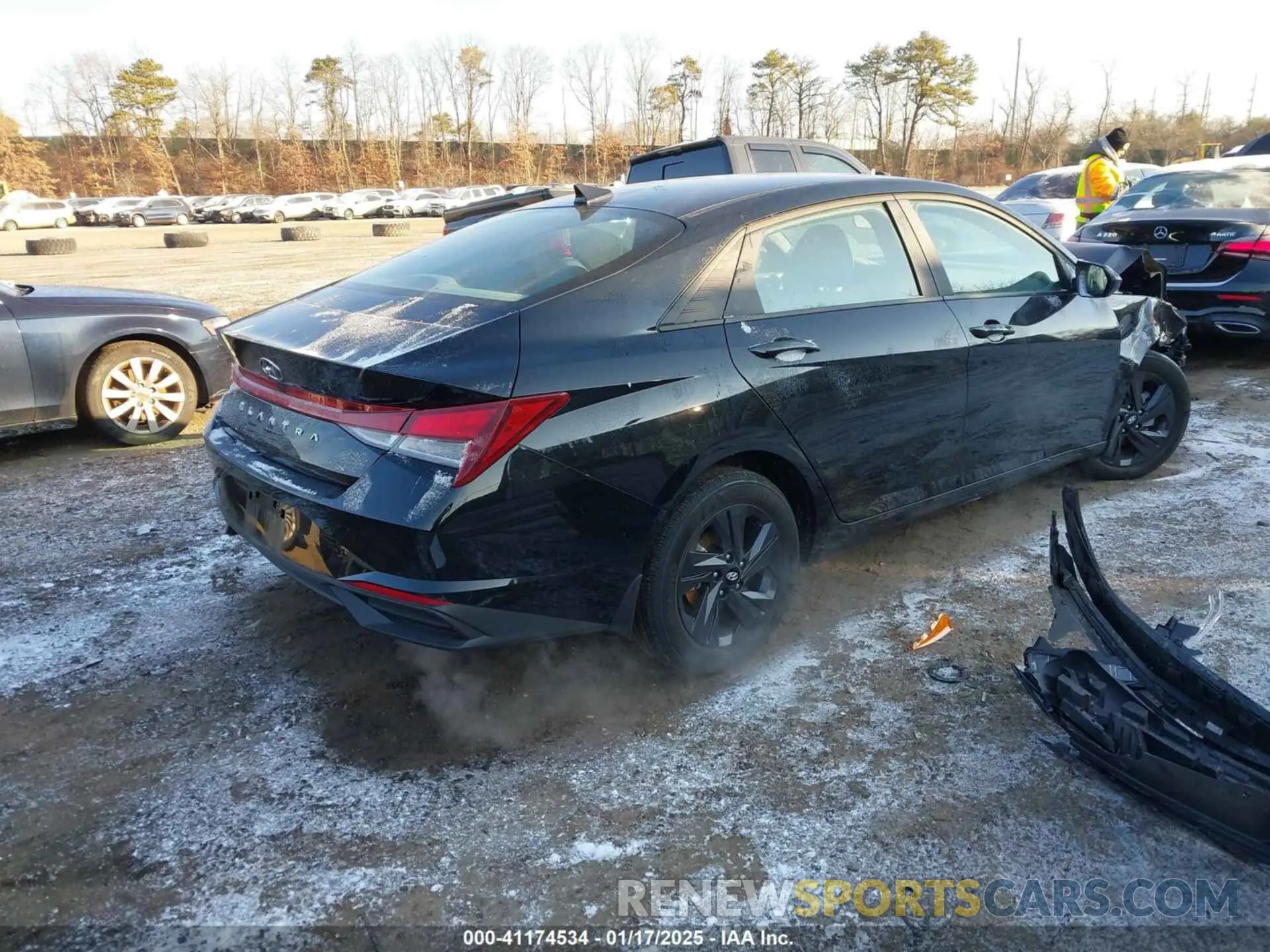 4 Photograph of a damaged car KMHLM4AG9PU519986 HYUNDAI ELANTRA 2023