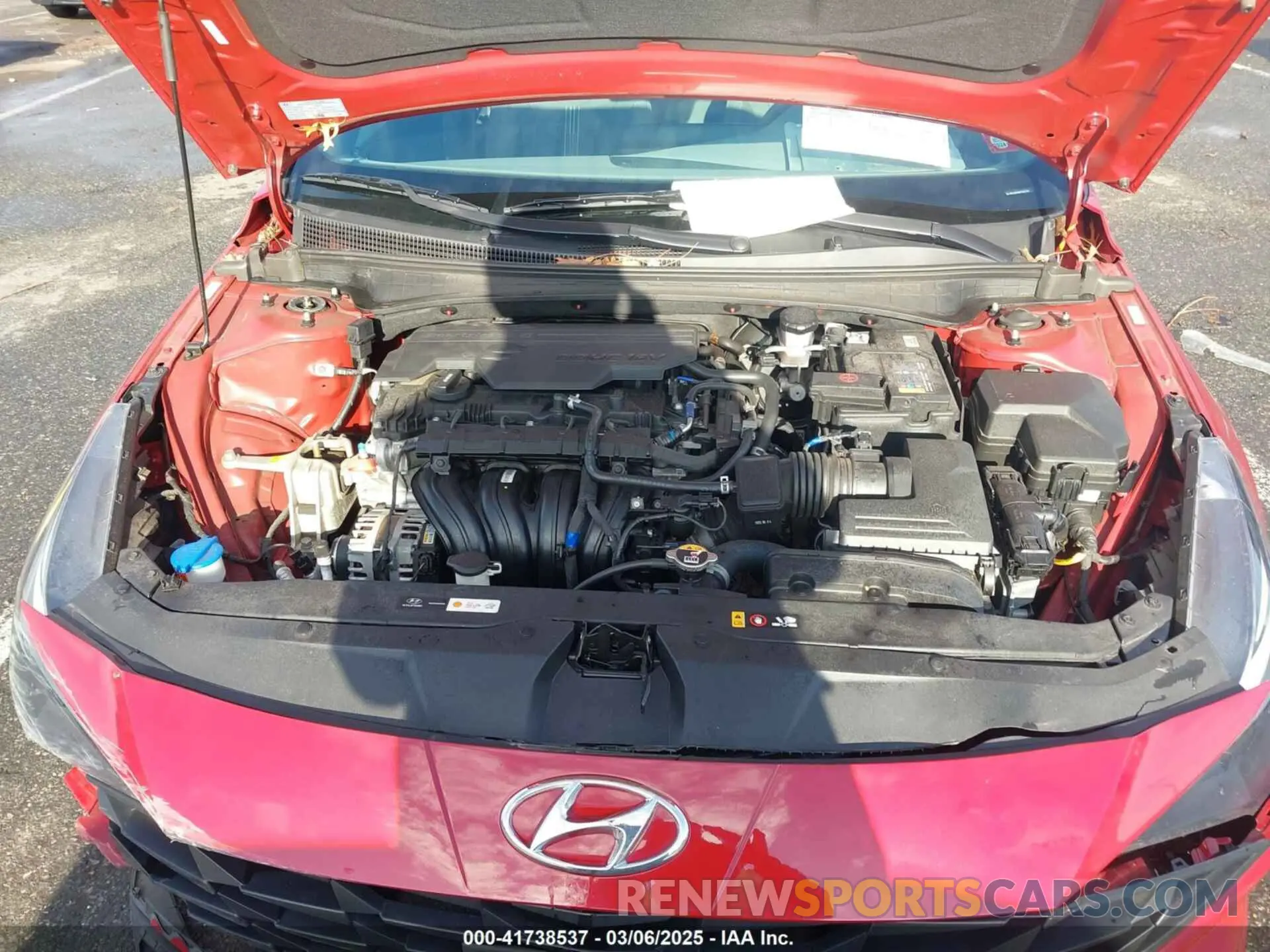 10 Photograph of a damaged car KMHLM4AG9PU522161 HYUNDAI ELANTRA 2023