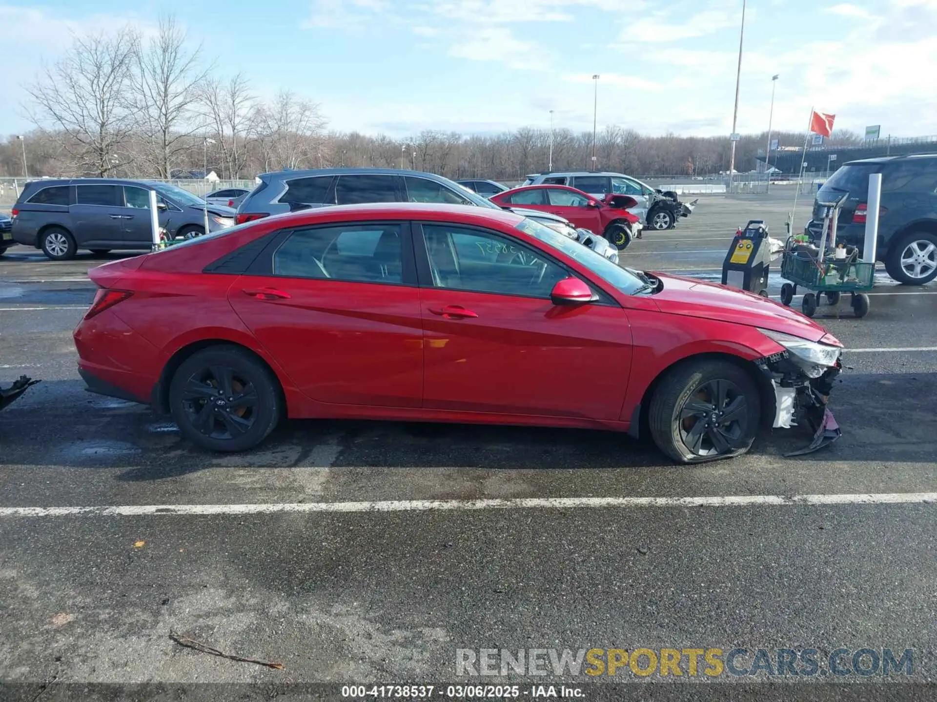 12 Photograph of a damaged car KMHLM4AG9PU522161 HYUNDAI ELANTRA 2023