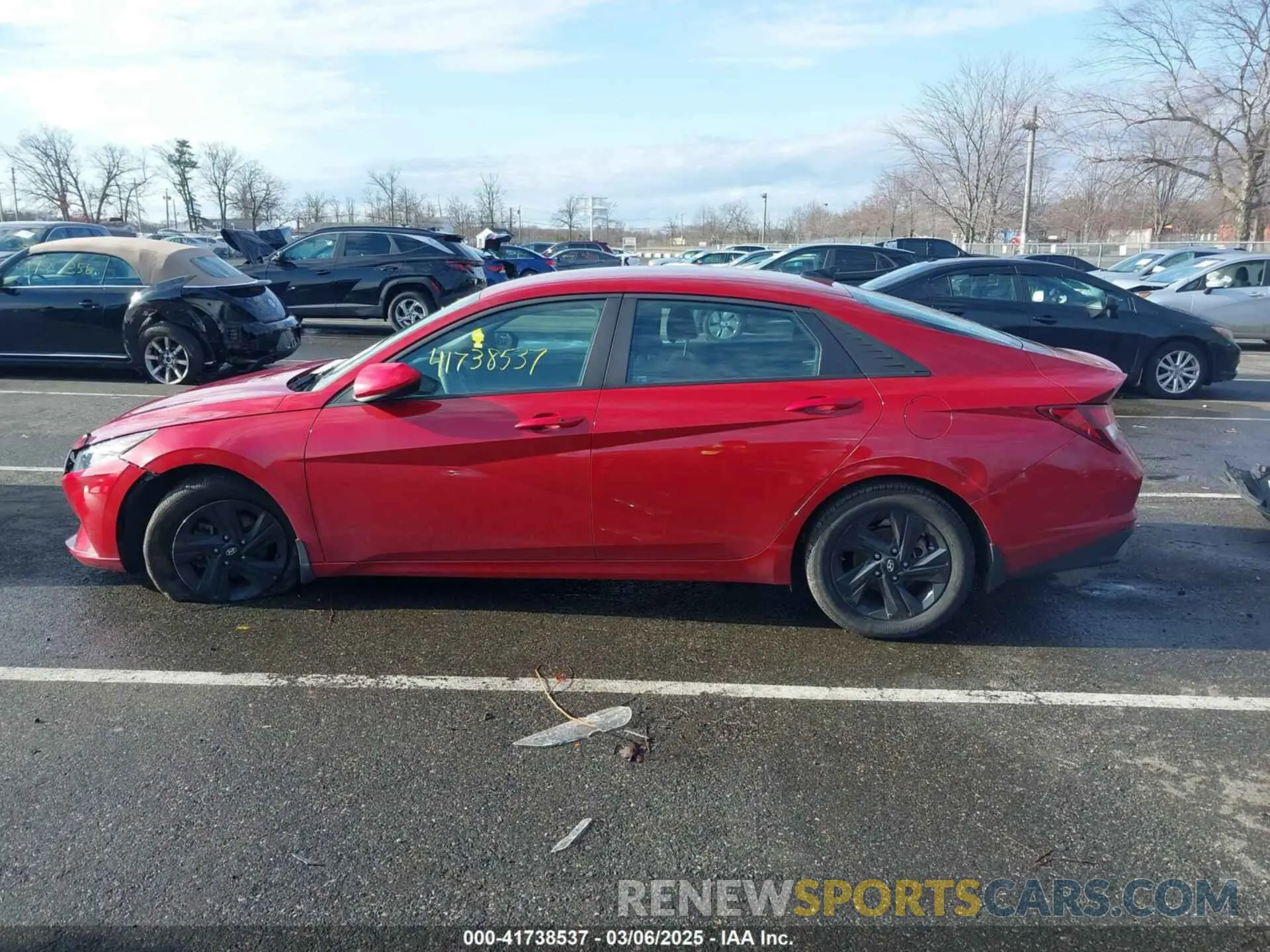 13 Photograph of a damaged car KMHLM4AG9PU522161 HYUNDAI ELANTRA 2023