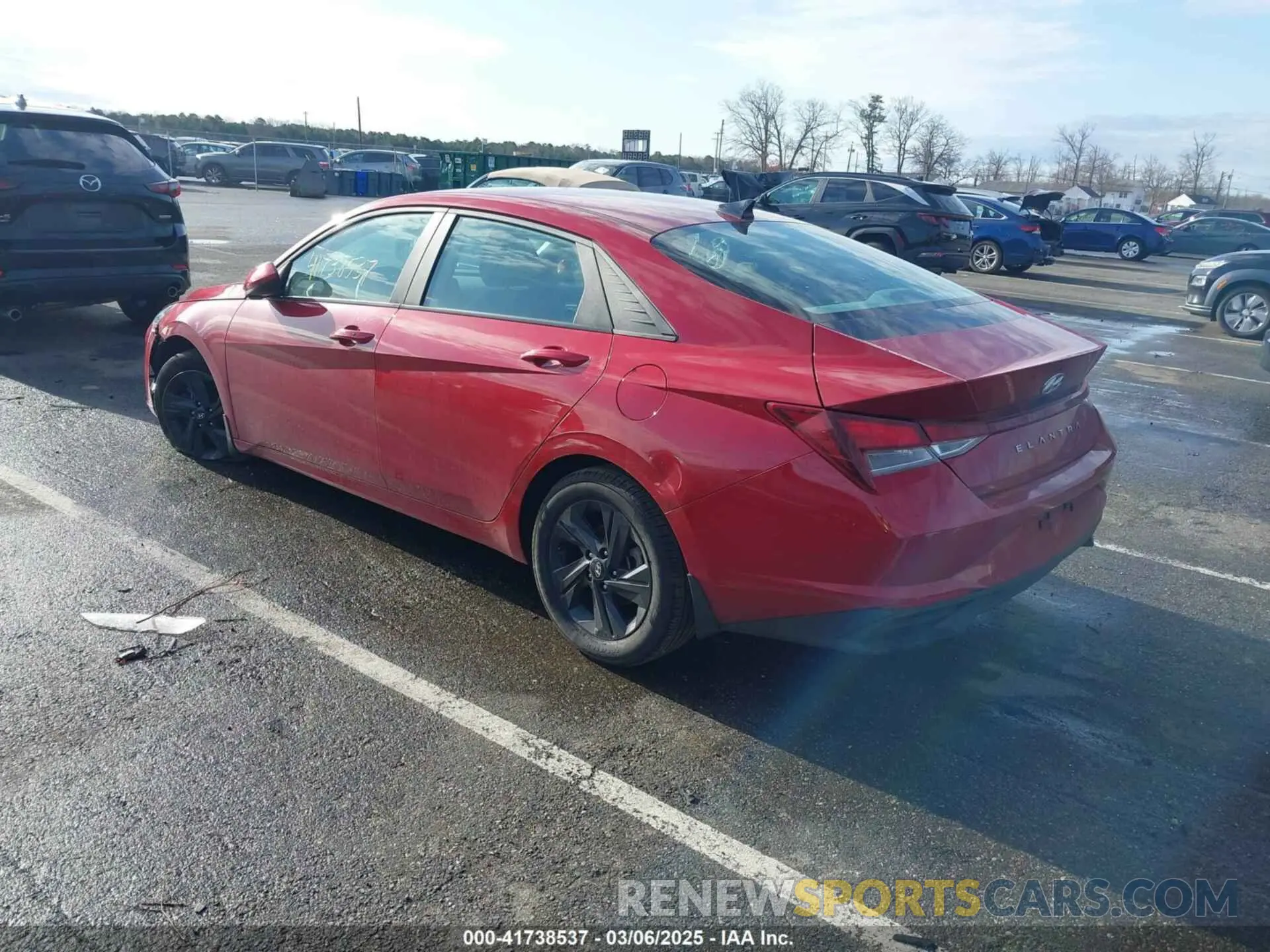 3 Photograph of a damaged car KMHLM4AG9PU522161 HYUNDAI ELANTRA 2023