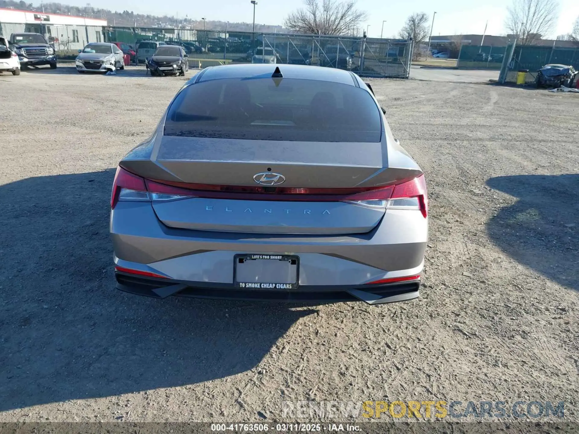 17 Photograph of a damaged car KMHLM4AG9PU566192 HYUNDAI ELANTRA 2023
