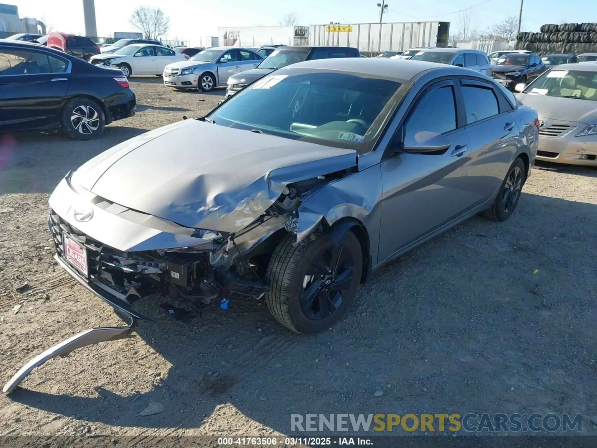 18 Photograph of a damaged car KMHLM4AG9PU566192 HYUNDAI ELANTRA 2023