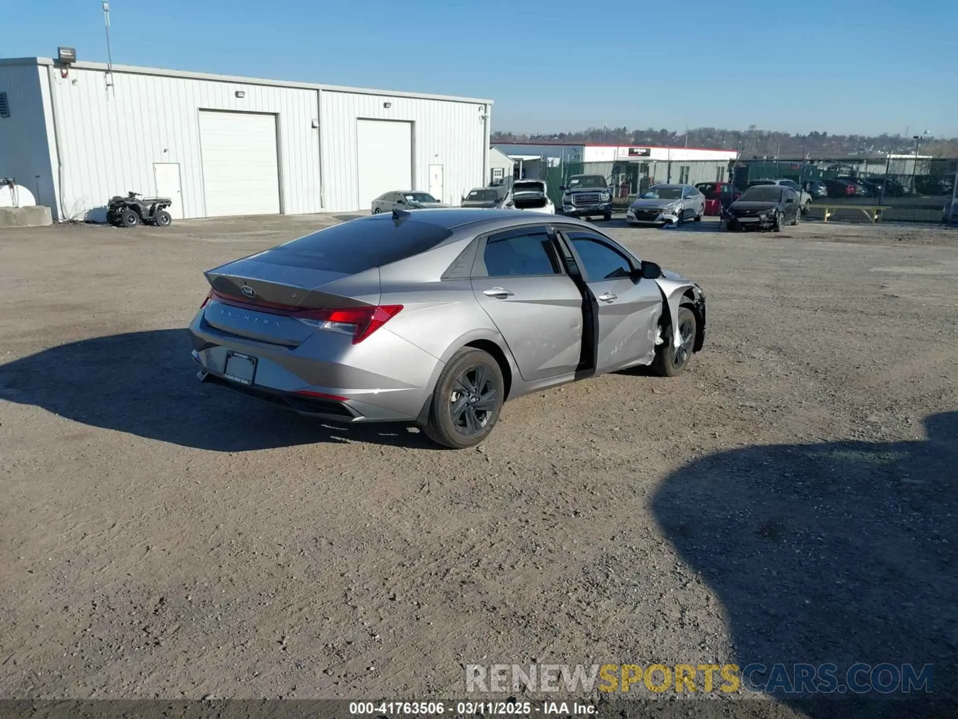 4 Photograph of a damaged car KMHLM4AG9PU566192 HYUNDAI ELANTRA 2023