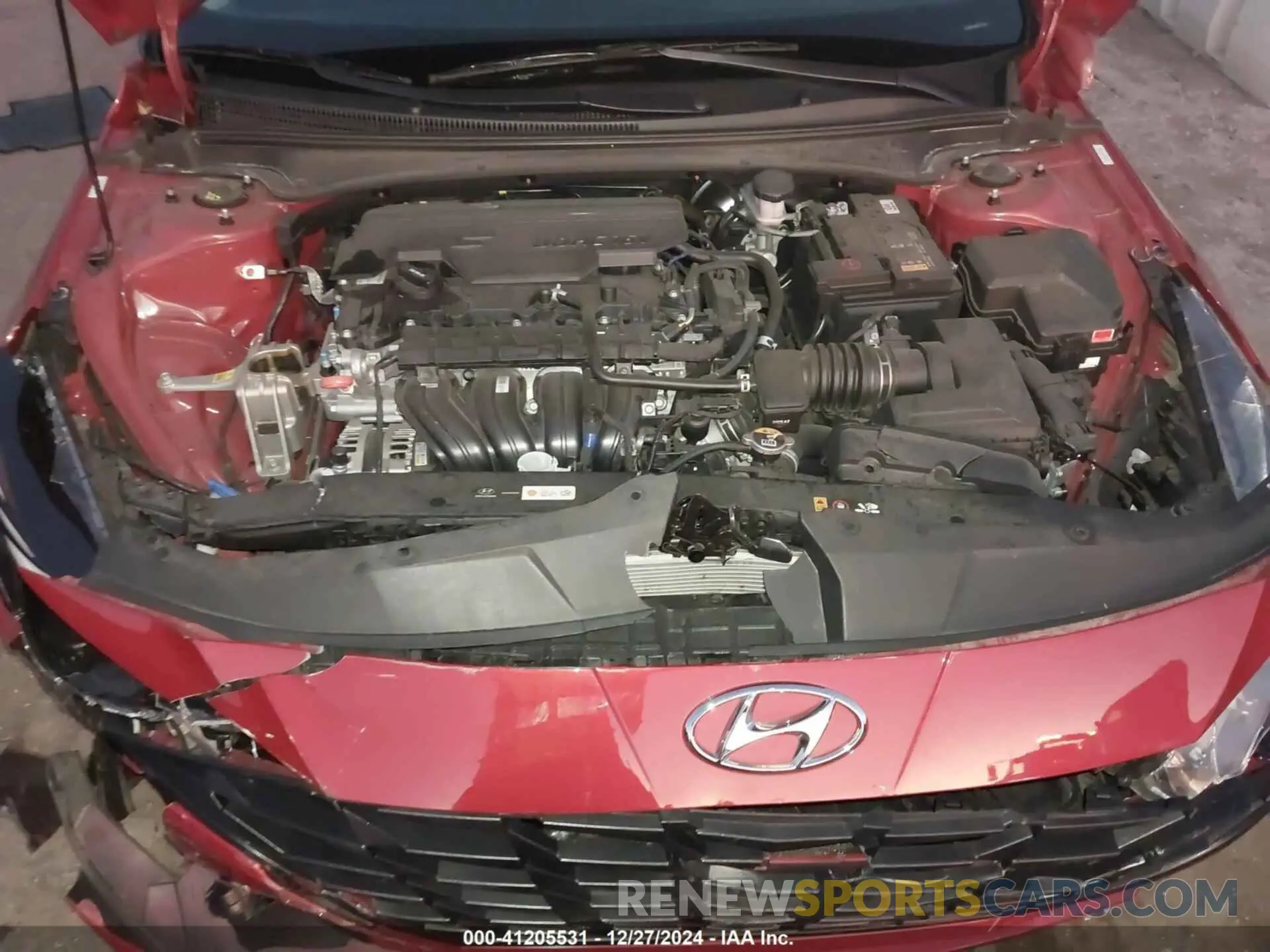10 Photograph of a damaged car KMHLM4AG9PU575684 HYUNDAI ELANTRA 2023