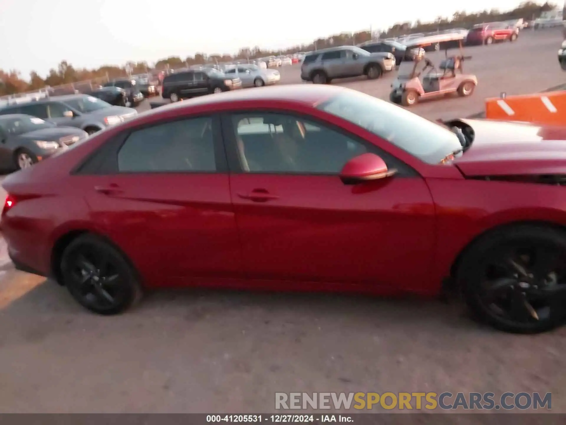 13 Photograph of a damaged car KMHLM4AG9PU575684 HYUNDAI ELANTRA 2023
