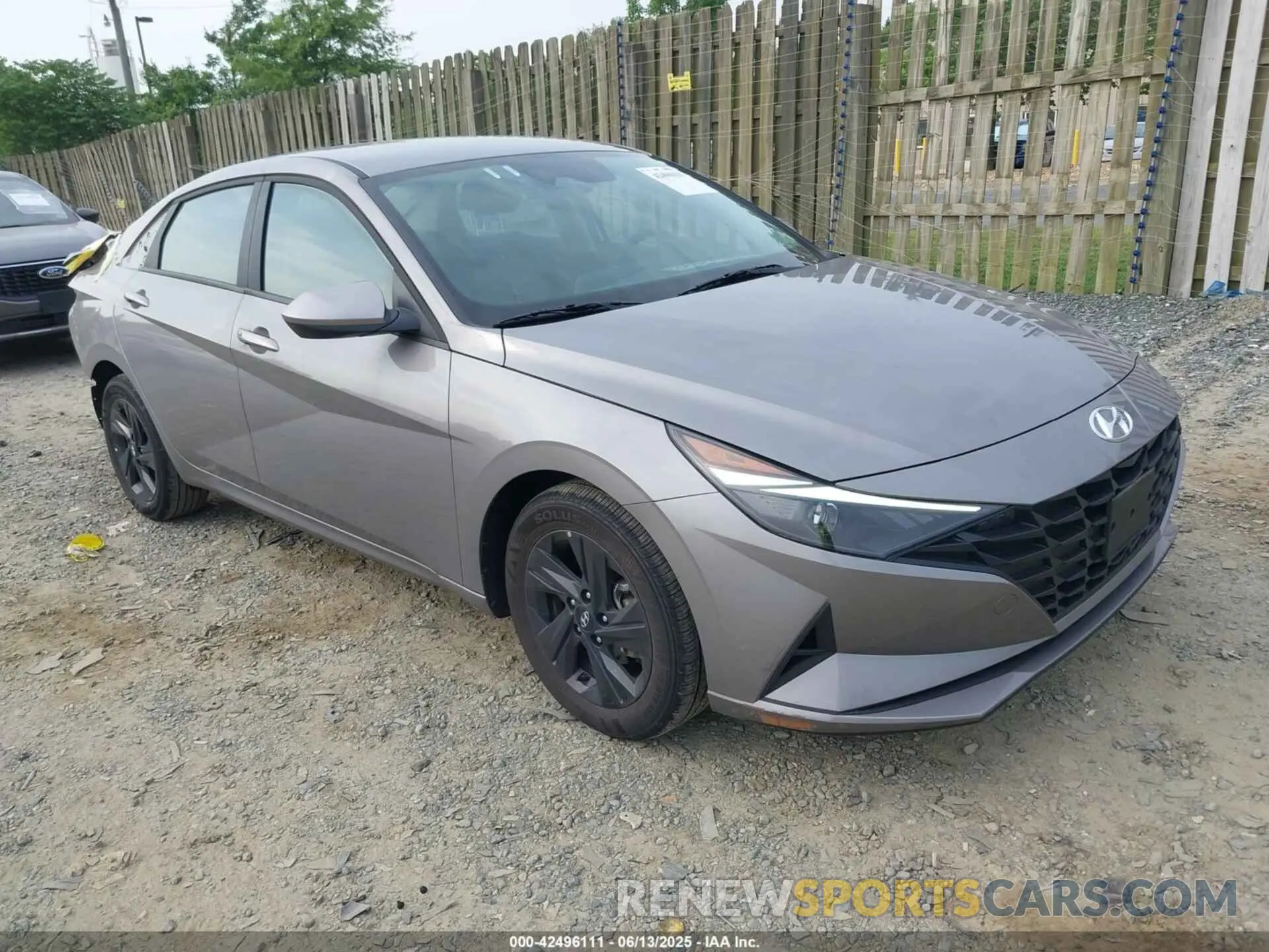 1 Photograph of a damaged car KMHLM4AG9PU586152 HYUNDAI ELANTRA 2023