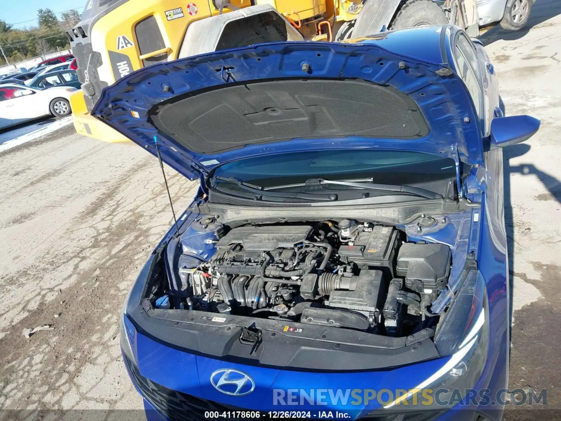 10 Photograph of a damaged car KMHLM4AG9PU601409 HYUNDAI ELANTRA 2023