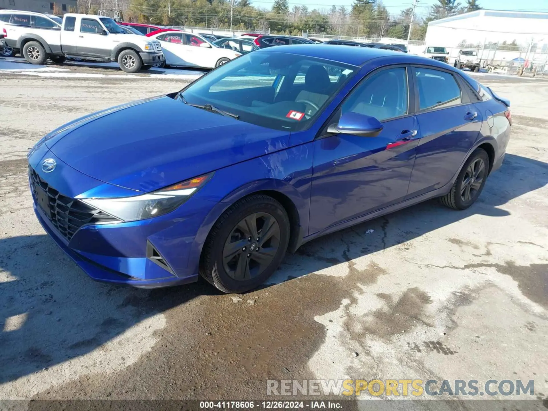 2 Photograph of a damaged car KMHLM4AG9PU601409 HYUNDAI ELANTRA 2023