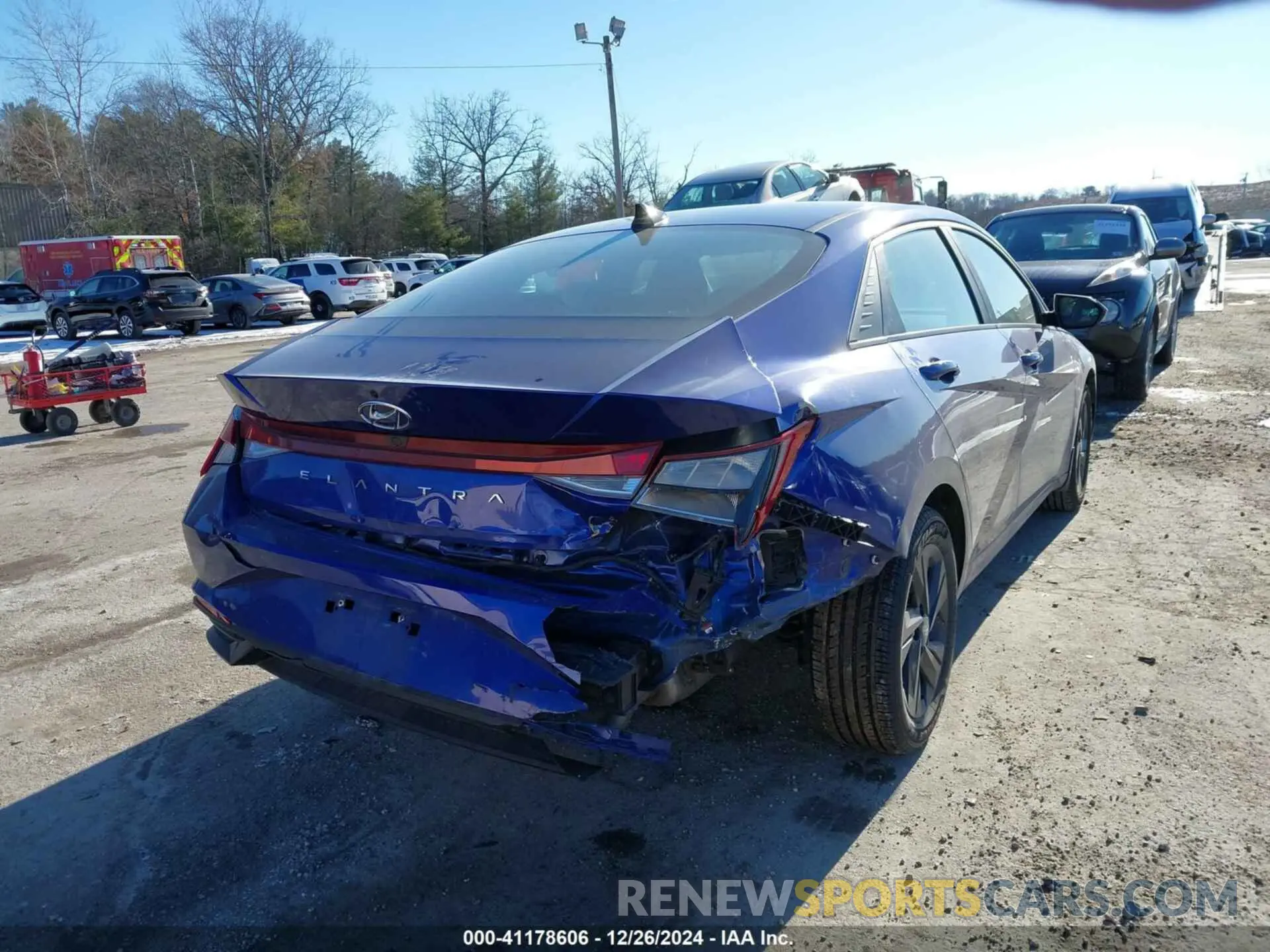 6 Photograph of a damaged car KMHLM4AG9PU601409 HYUNDAI ELANTRA 2023
