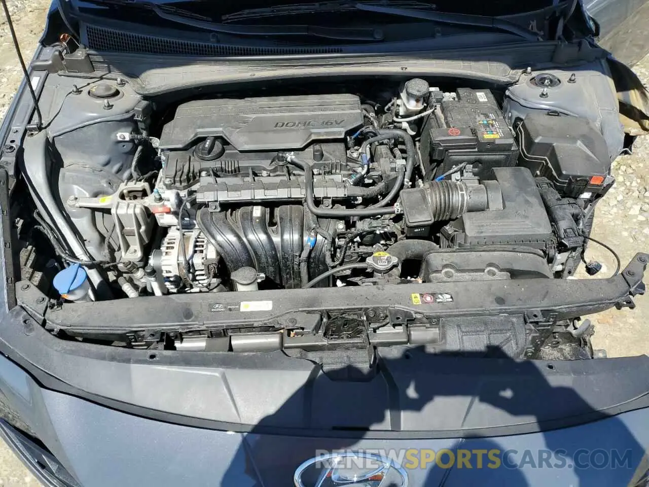 11 Photograph of a damaged car KMHLM4AG9PU601538 HYUNDAI ELANTRA 2023