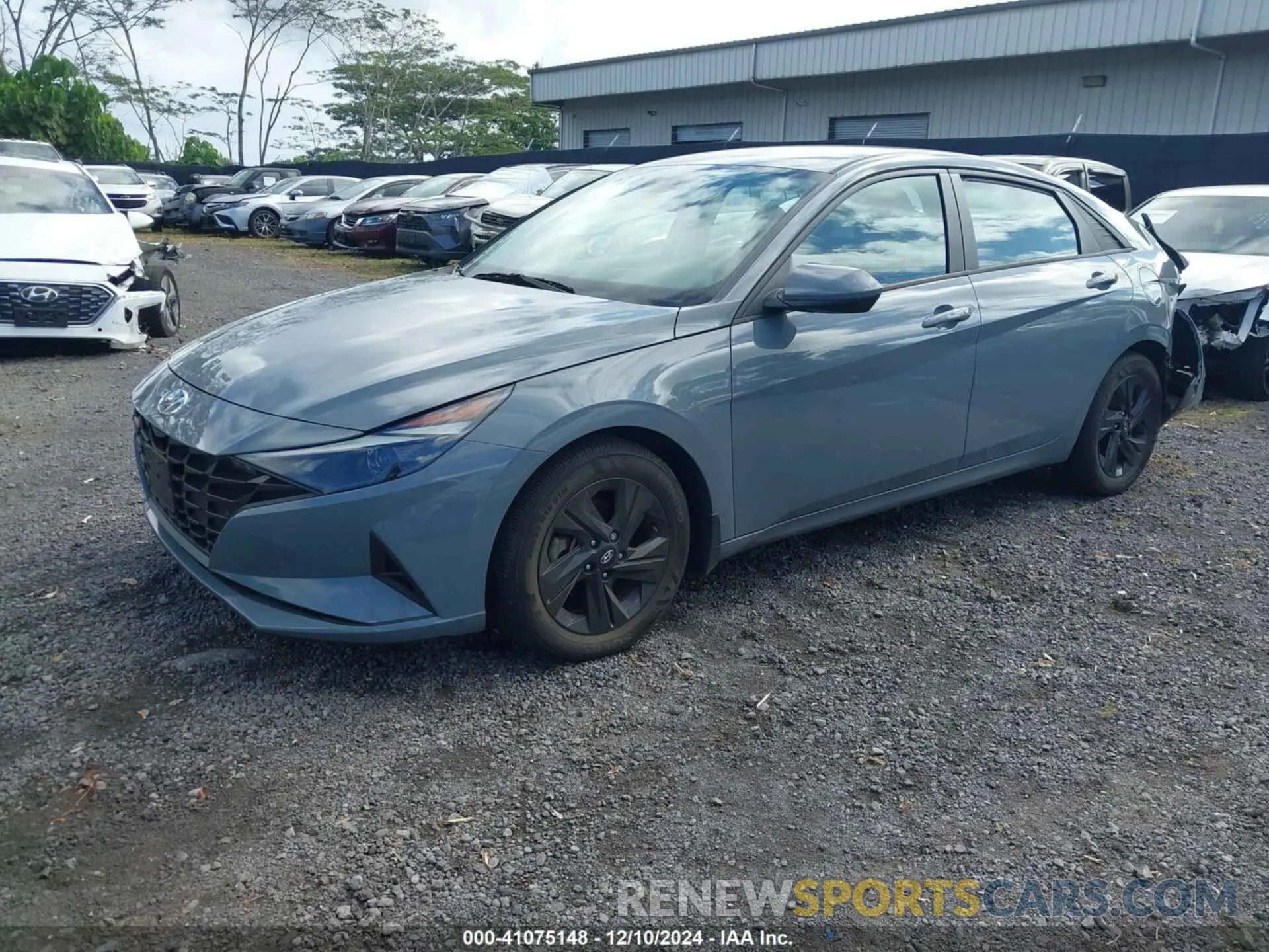 2 Photograph of a damaged car KMHLM4AGXPU372643 HYUNDAI ELANTRA 2023