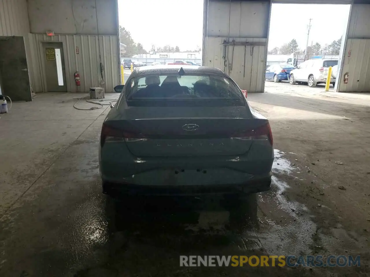 6 Photograph of a damaged car KMHLM4AGXPU375252 HYUNDAI ELANTRA 2023