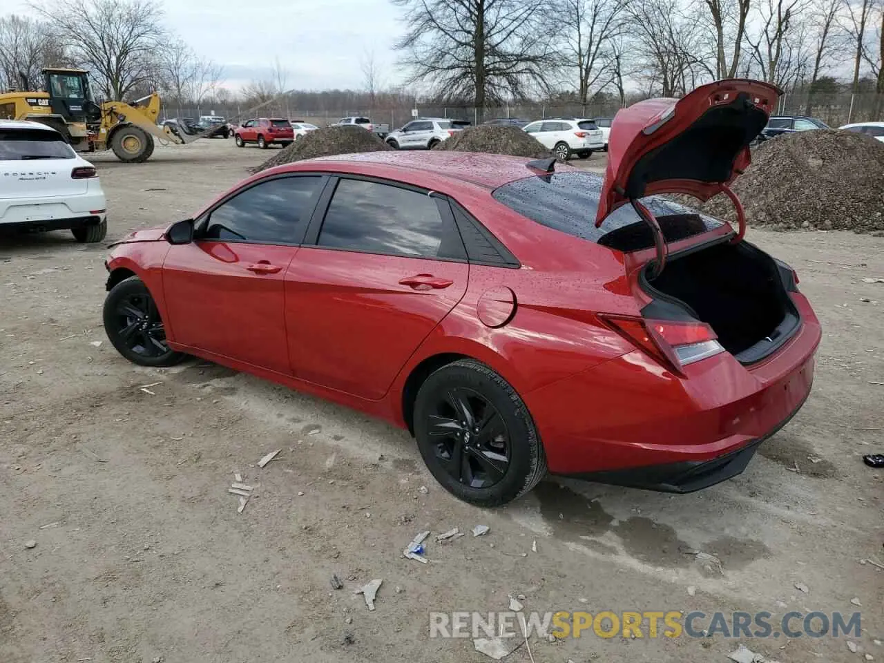 2 Photograph of a damaged car KMHLM4AGXPU414969 HYUNDAI ELANTRA 2023