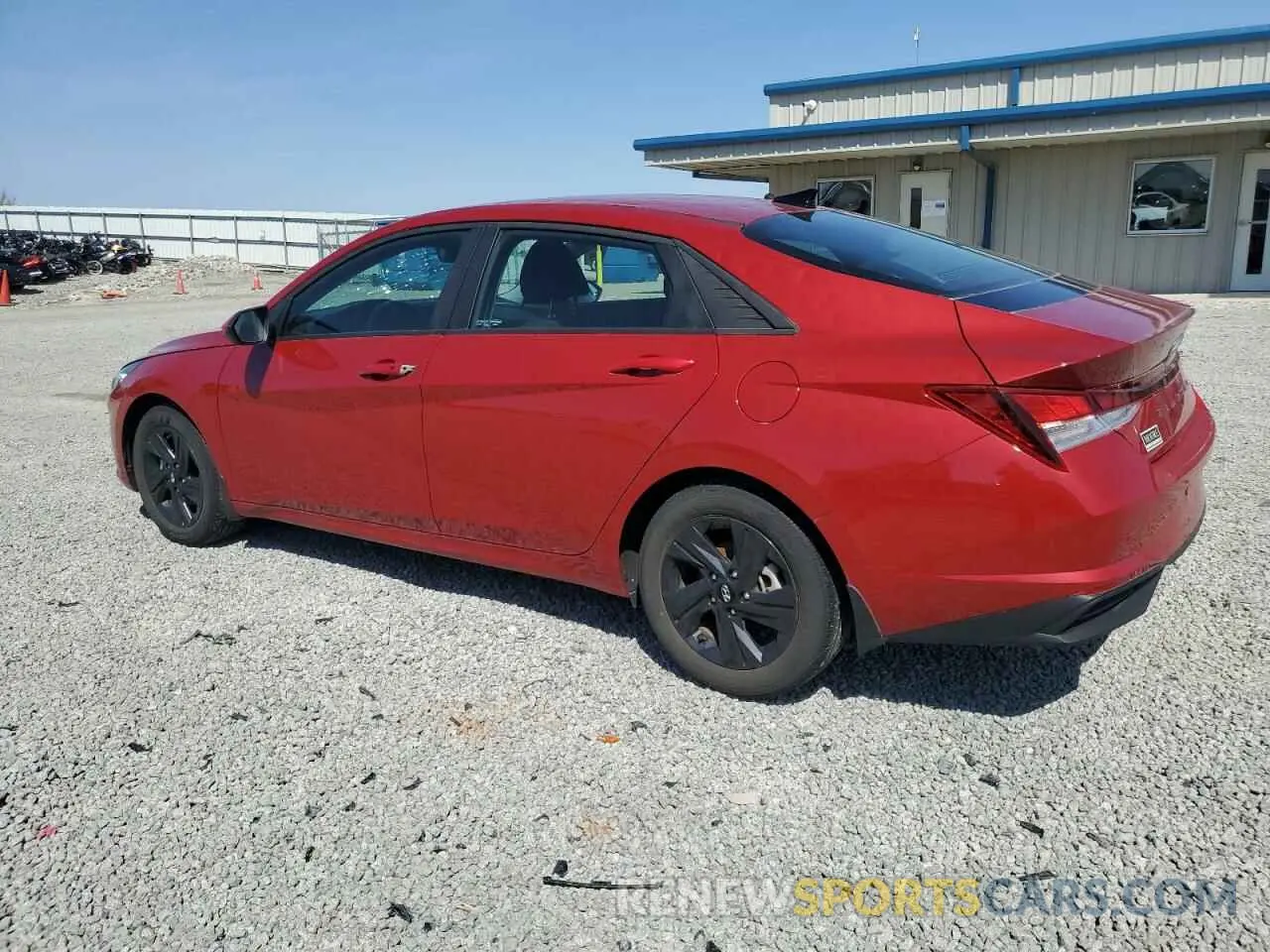 2 Photograph of a damaged car KMHLM4AGXPU434350 HYUNDAI ELANTRA 2023