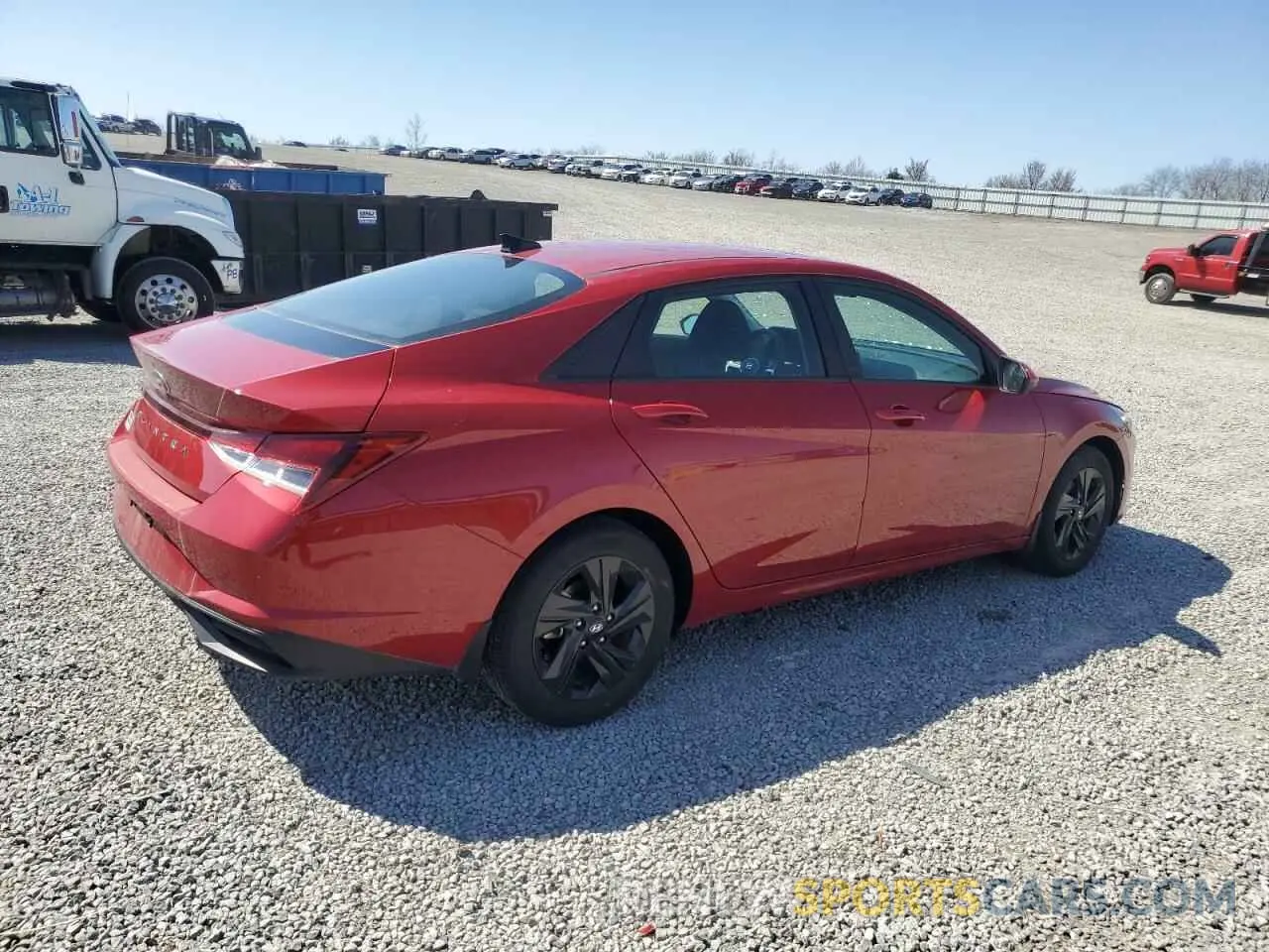 3 Photograph of a damaged car KMHLM4AGXPU434350 HYUNDAI ELANTRA 2023