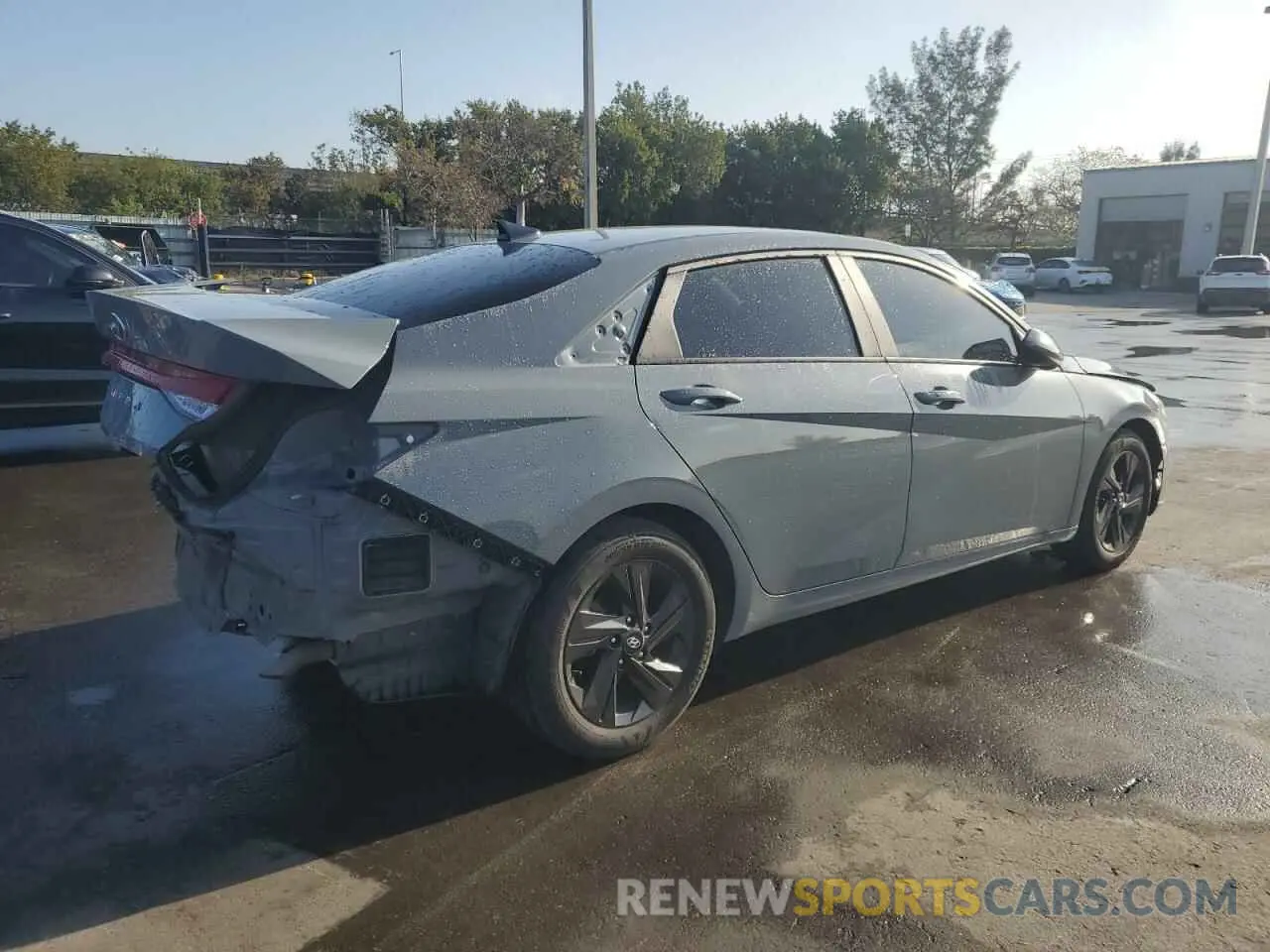 3 Photograph of a damaged car KMHLM4AGXPU443131 HYUNDAI ELANTRA 2023