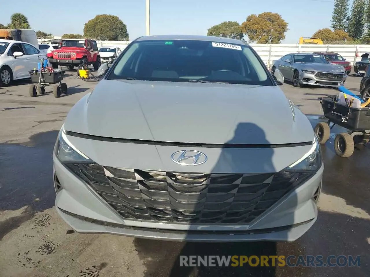 5 Photograph of a damaged car KMHLM4AGXPU443131 HYUNDAI ELANTRA 2023