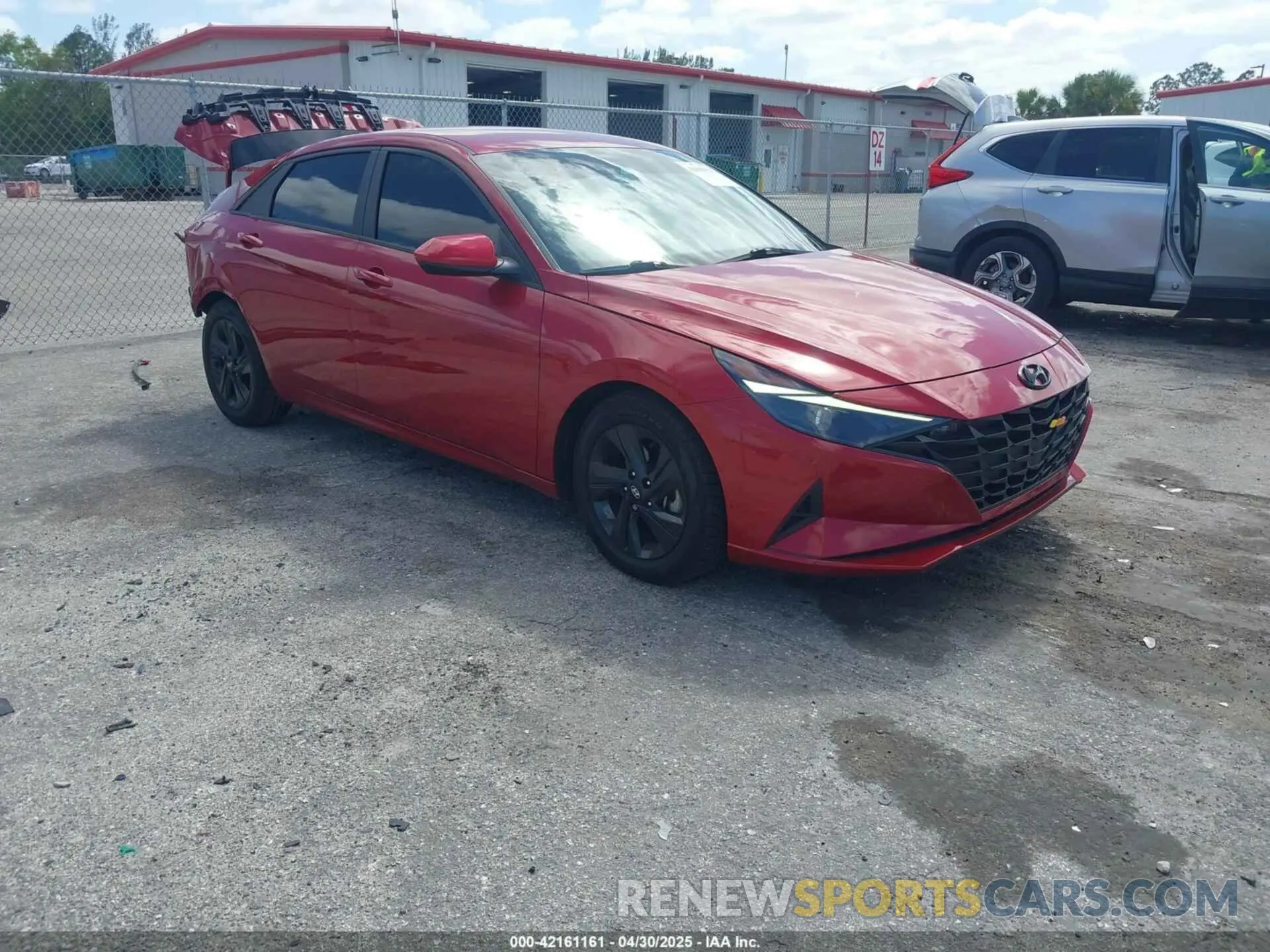 1 Photograph of a damaged car KMHLM4AGXPU471172 HYUNDAI ELANTRA 2023