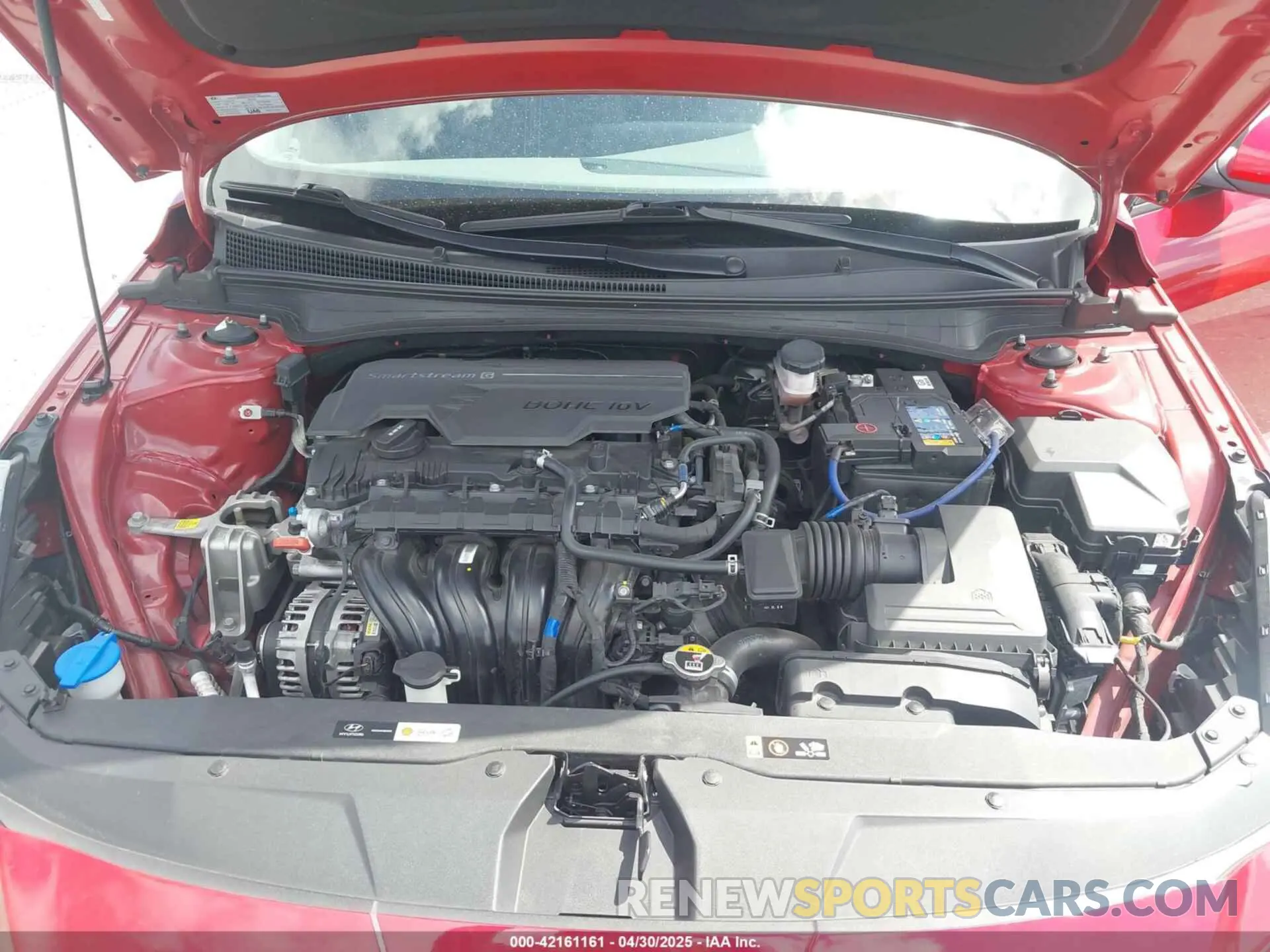 10 Photograph of a damaged car KMHLM4AGXPU471172 HYUNDAI ELANTRA 2023
