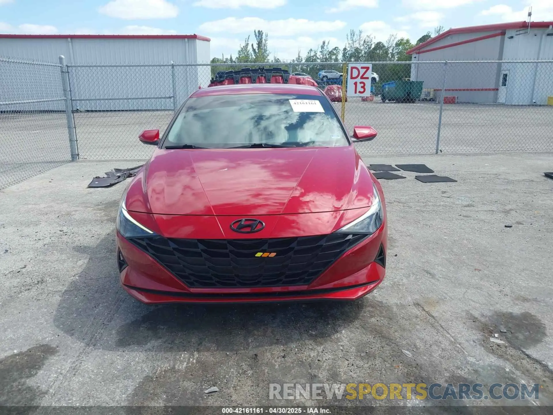 13 Photograph of a damaged car KMHLM4AGXPU471172 HYUNDAI ELANTRA 2023