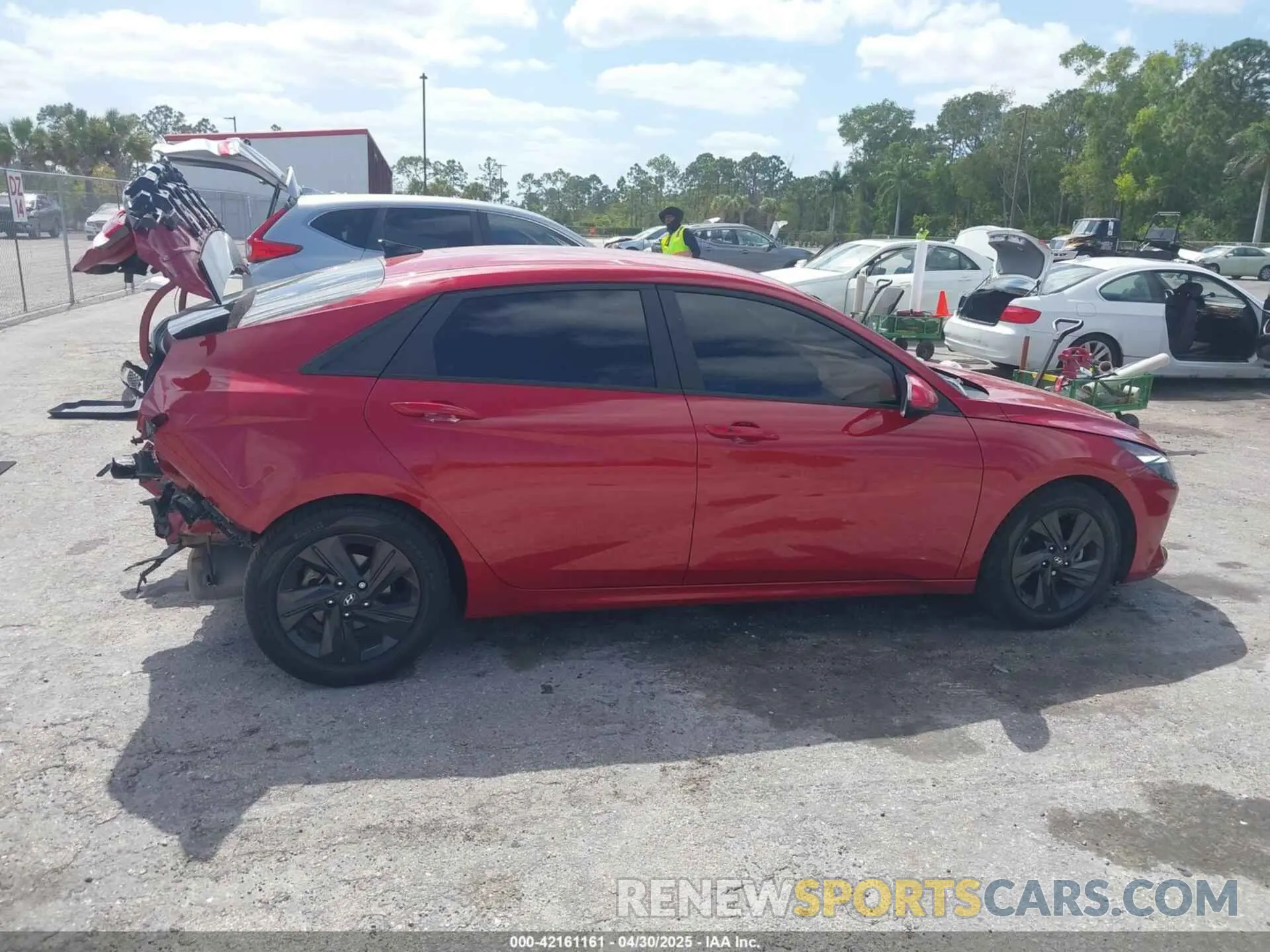 14 Photograph of a damaged car KMHLM4AGXPU471172 HYUNDAI ELANTRA 2023